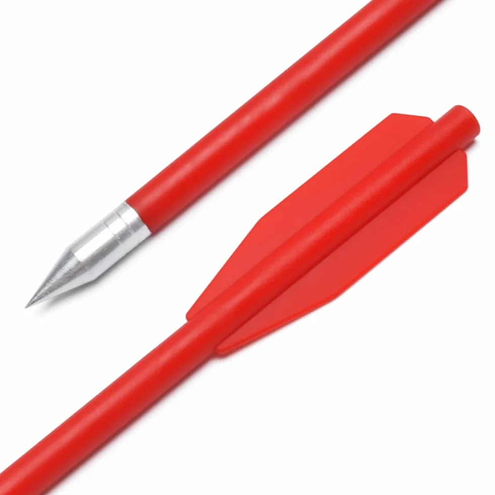 Flèche Arbalète Pistolet en Plastique 50 LB / 80 LB 6.3" Boulons d'arbalète pour Cible de tir et Chasse (12/36pcs)