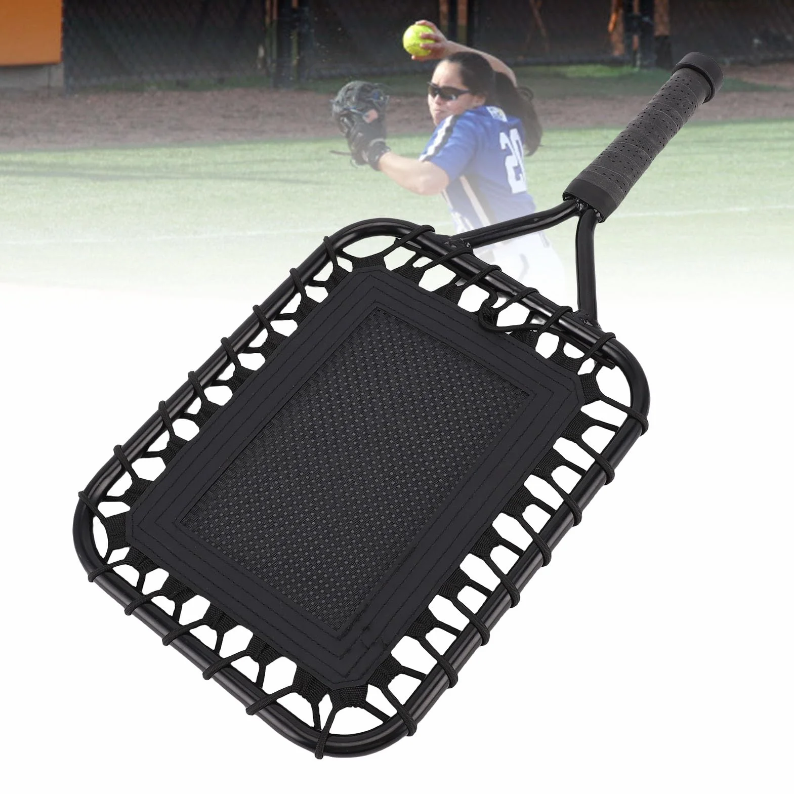 Batte de Baseball Fungo pour L'entraînement au Flyball, Raquette Légère et Antidérapante