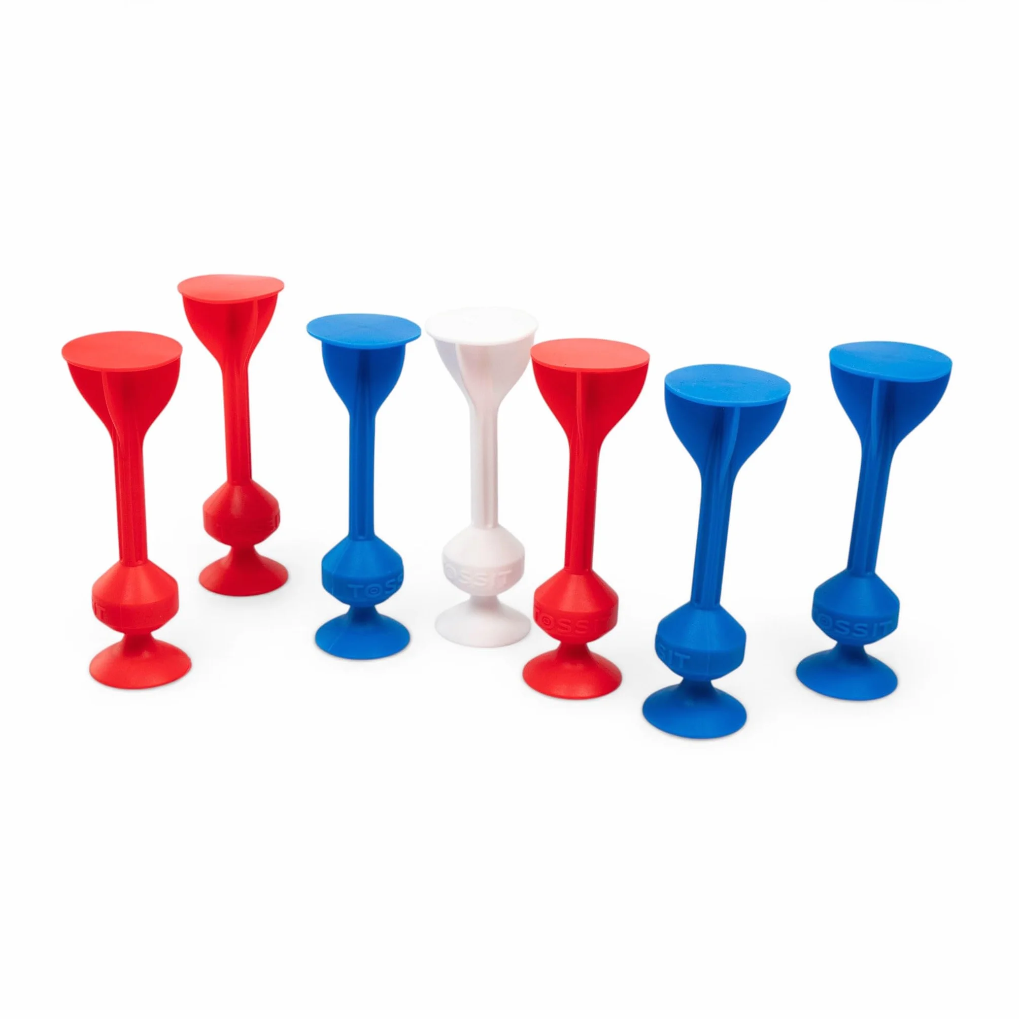 TOSSIT Jeu Fléchette Ventouse Pétanque Intérieur Extérieur Sol Mur Silicone Puissant Durable World Football Edition