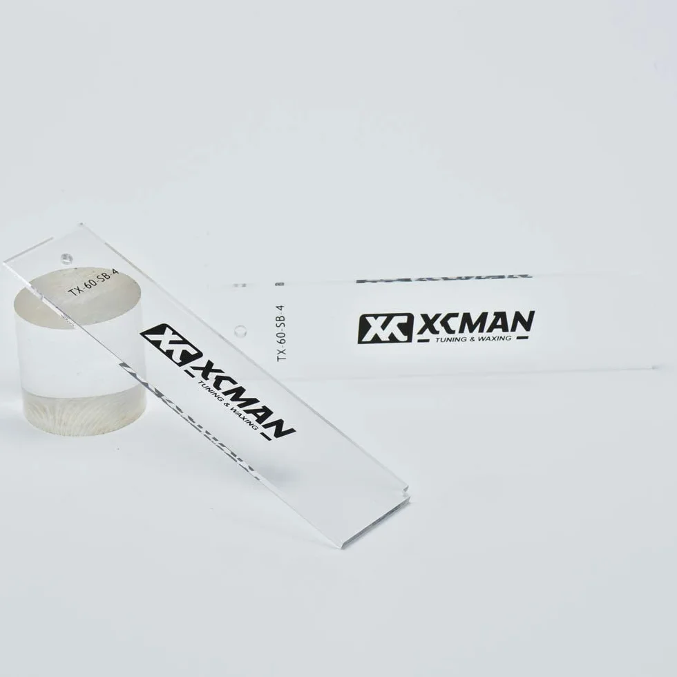 XCMAN Lot de 2 grattoirs en plastique pour skis alpins et snowboard