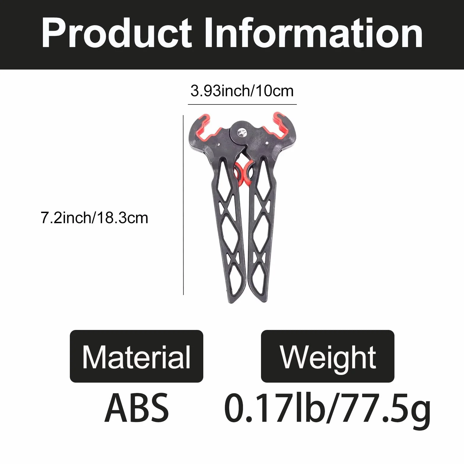 Support Pliable pour Arc à Poulies - Pince Réglable Universel Antidérapant en Silicone pour Tir à l'Arc