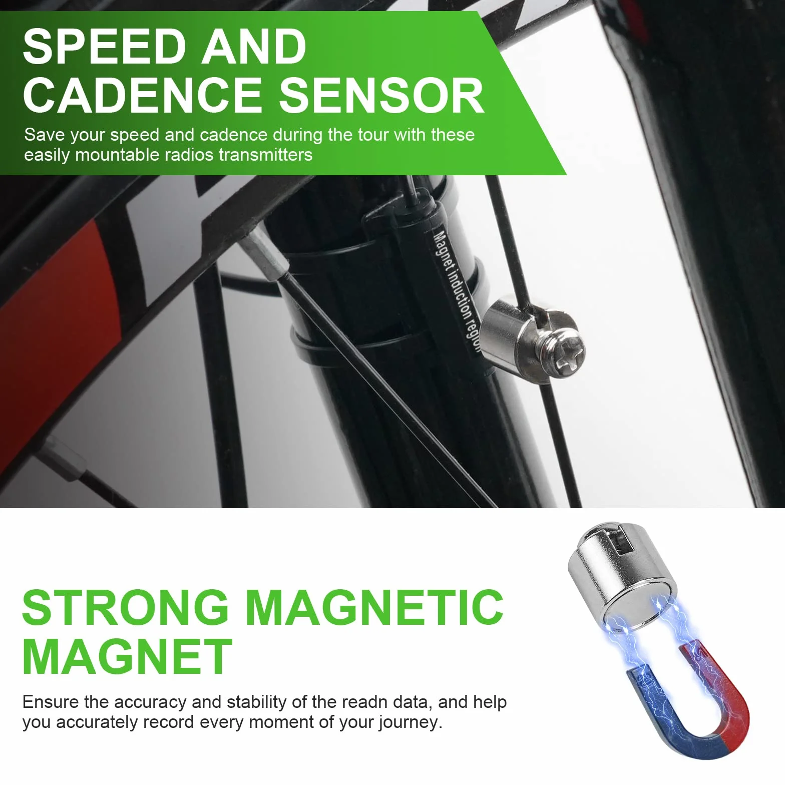 URAQT Compteur de Vélo IP65 Étanche 19 Fonctions Ordinateur de Vélo avec Écran Rétroéclairé LED Contrôle Tactile