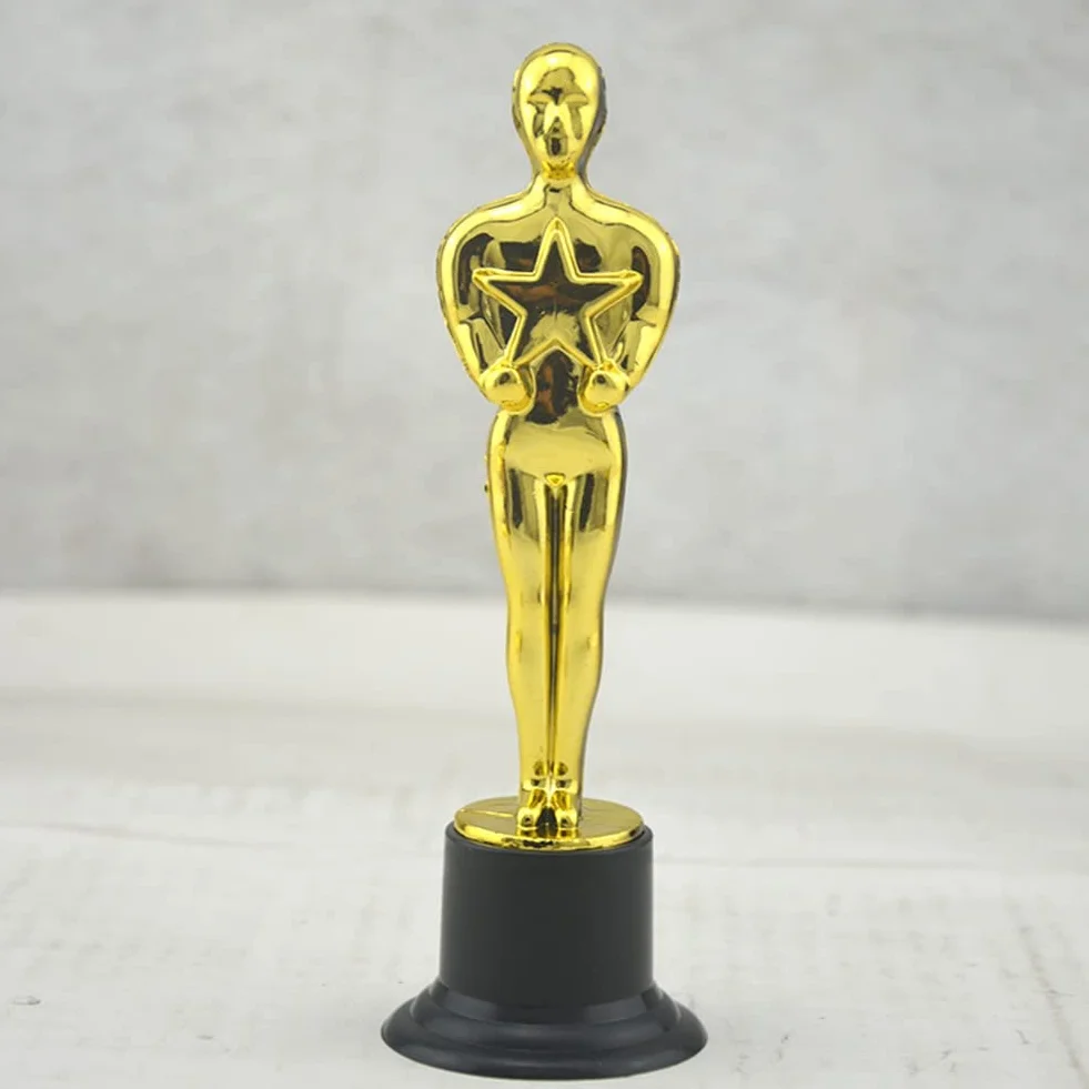 Statuettes de Trophées en Plastique Lot de 24 pour Récompense Scolaire et Fête