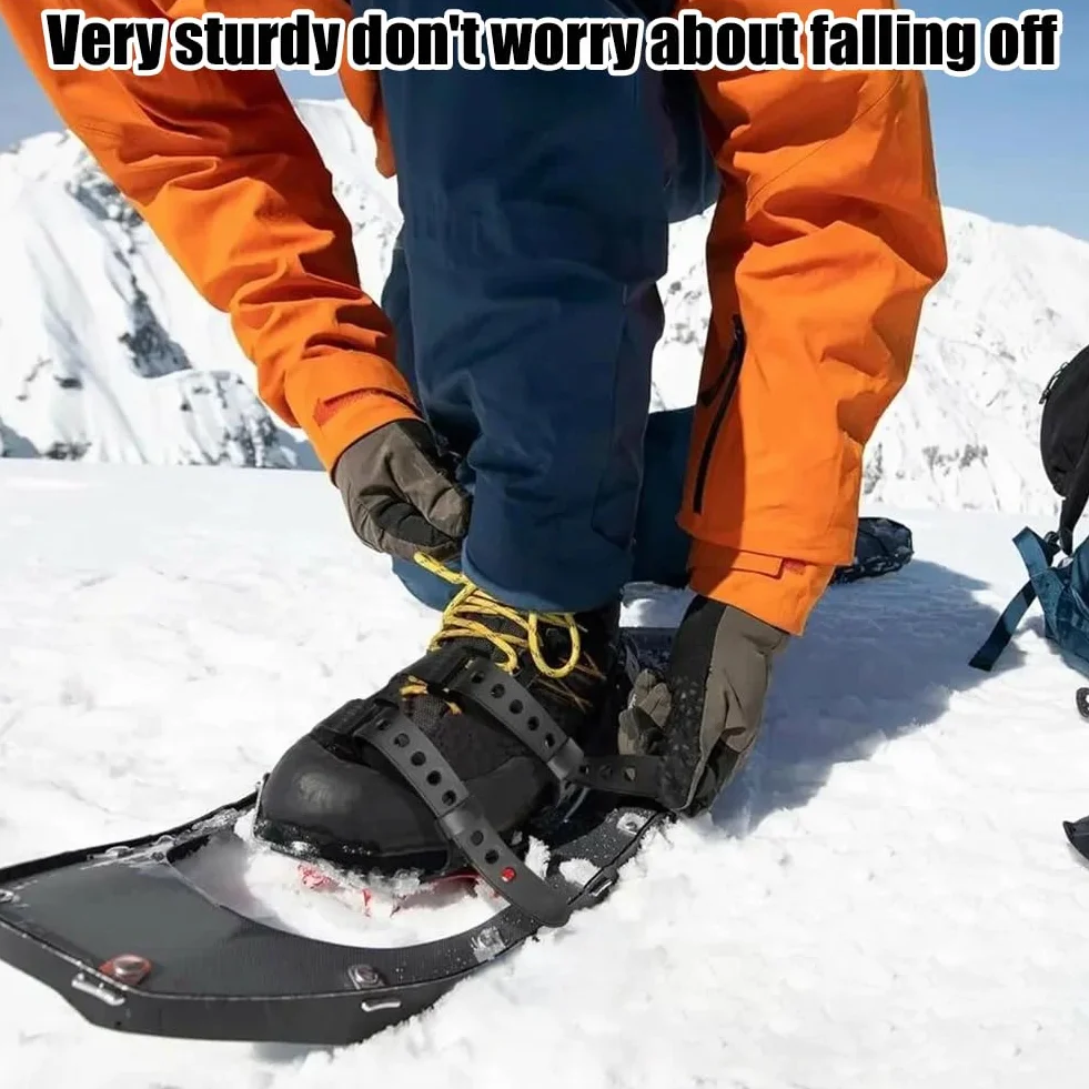 Sangles de Rechange réglables 45 cm pour Raquettes à Neige et Bottes de Ski Lot de 4