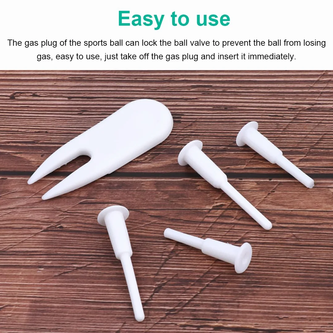 Kit de Remplacement pour Ballon de Yoga avec Bouchon d'Air et Adaptateur