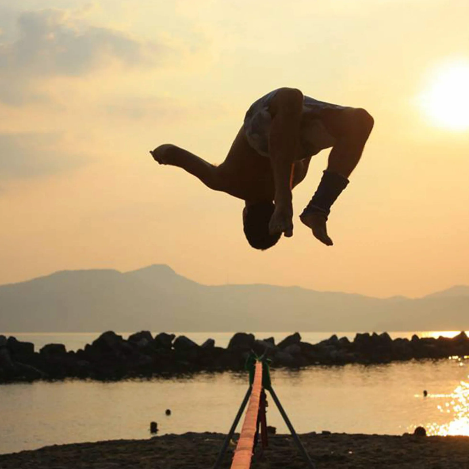 TKSA2 Kit Slackline Custom 20m Set Complet Sangle Cliquet