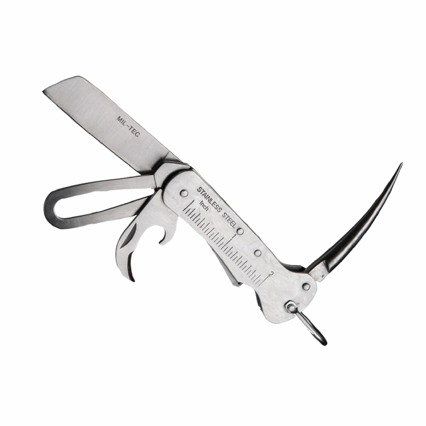 Couteau de voile acier inoxydable lame dentelée 7 cm acier 420 marlspieker ouvre-boîte