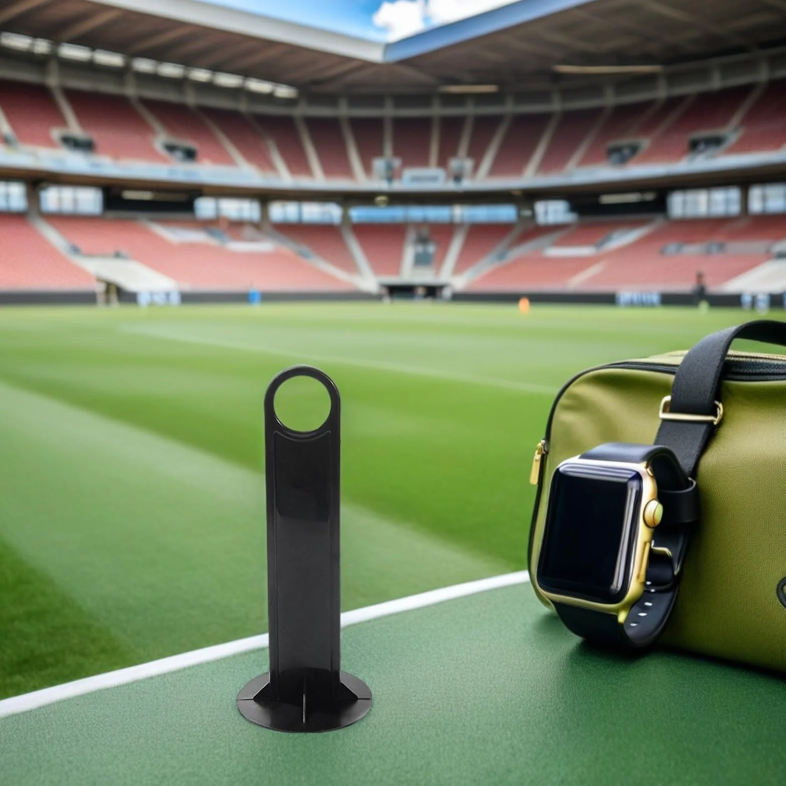 Support Disques de Marquage PP pour Entraînement de Football avec Poignée - 5 Pièces