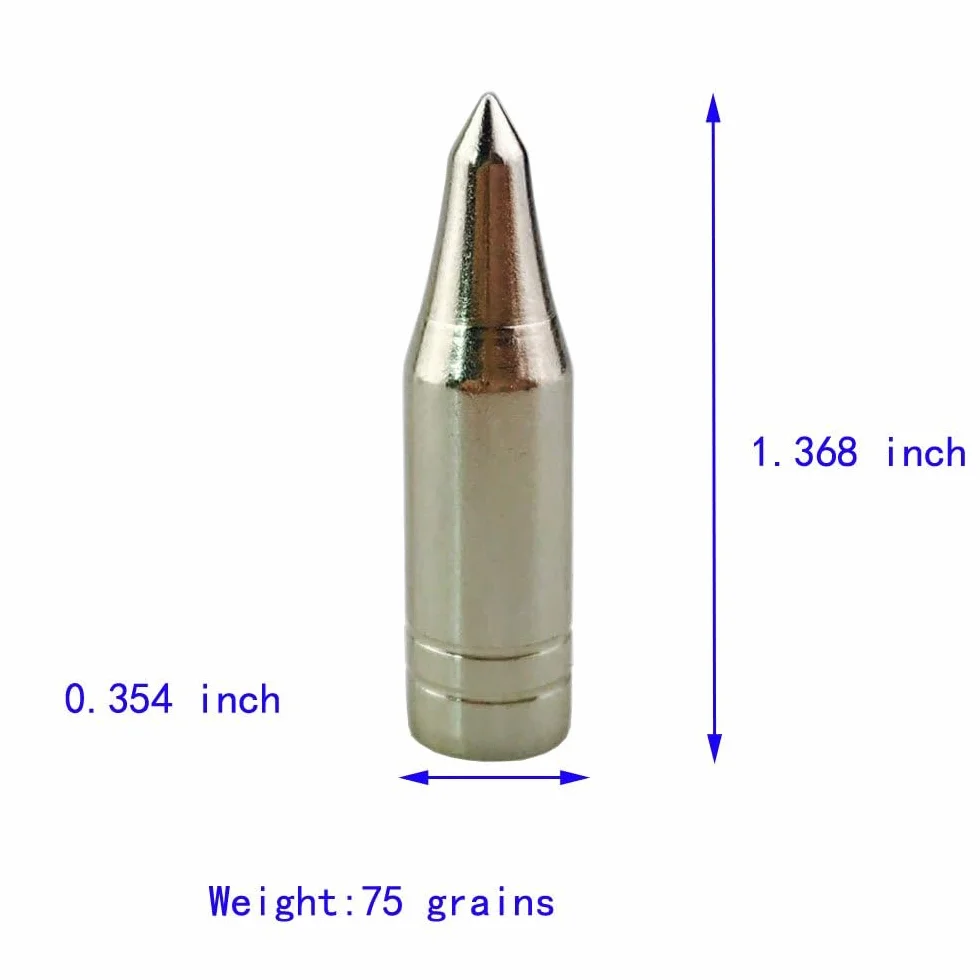 Pointes de Flèches de Chasse Boradheads 8mm pour Flèches en Bois