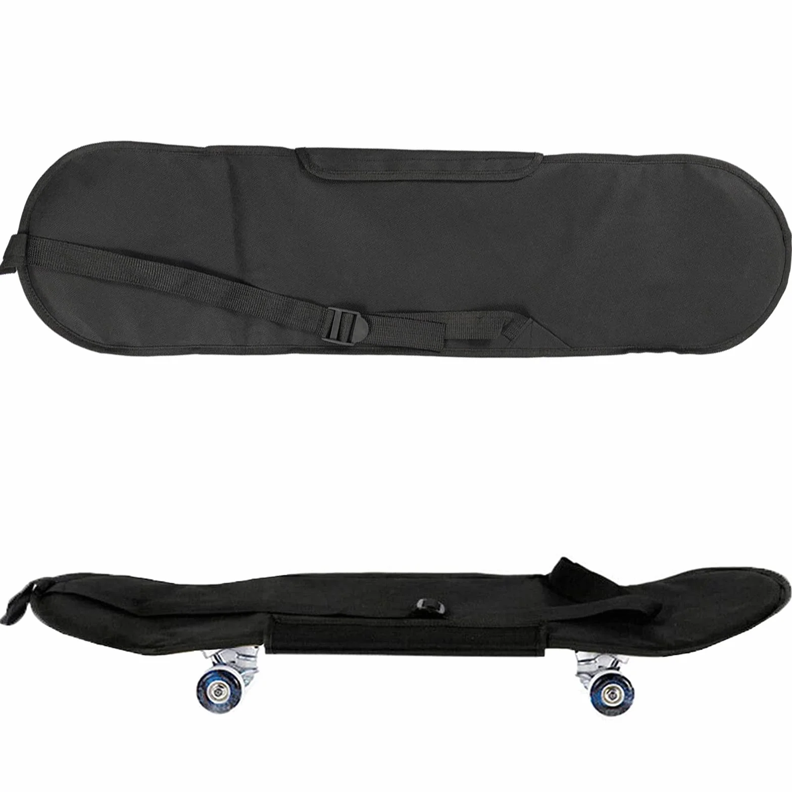 Sac à Dos pour Skateboard Longboard Oxford 84x22cm Bandoulière Réglable Universel
