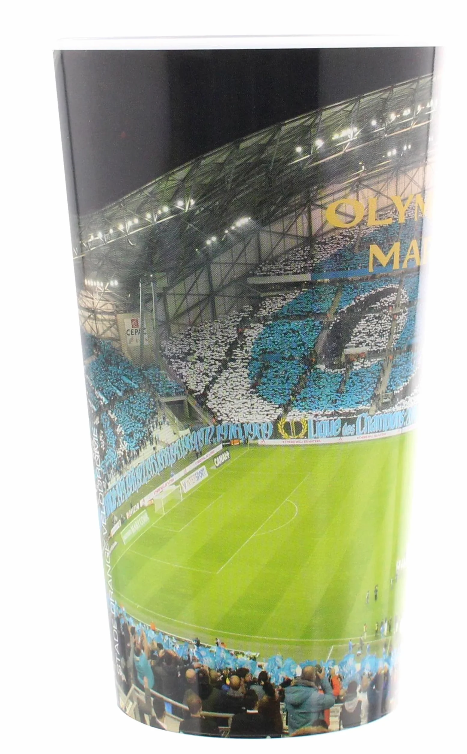 OLYMPIQUE DE MARSEILLE Verre gobelet éco cup 600 ml OM Collection officielle