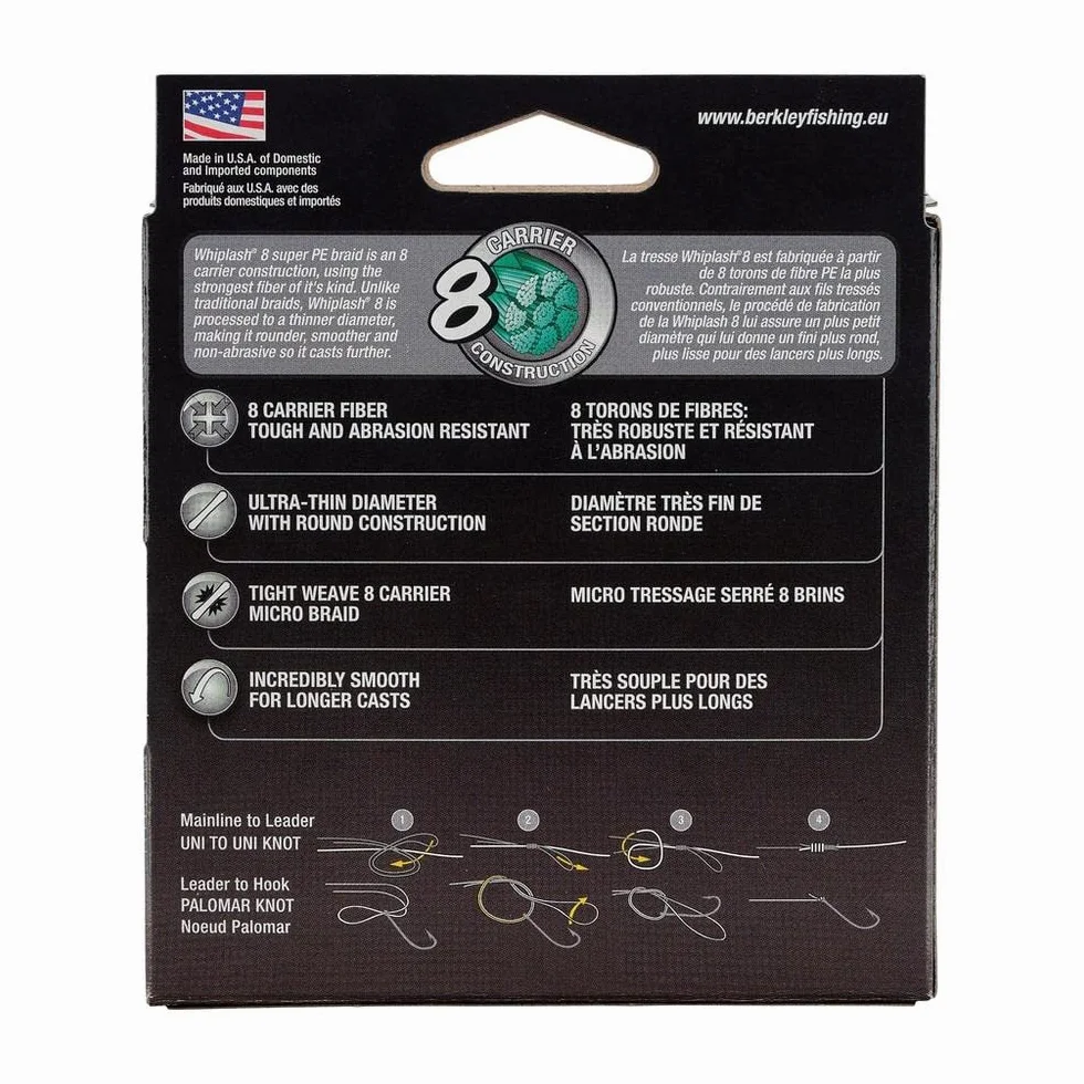 Berkley Whiplash8 Filler Fishing Line