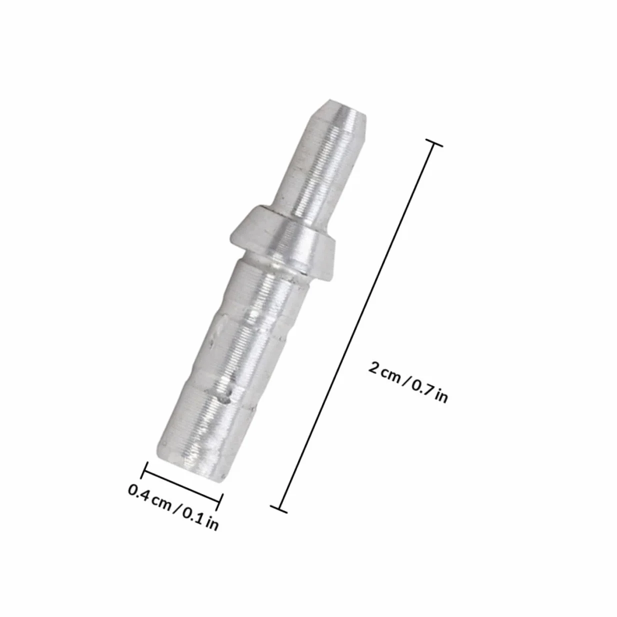 Veemoon Encoche en Aluminium 4,2 mm Intérieur 40 Pièces Accessoire de Tir à l'Arc pour Arc à Poulies