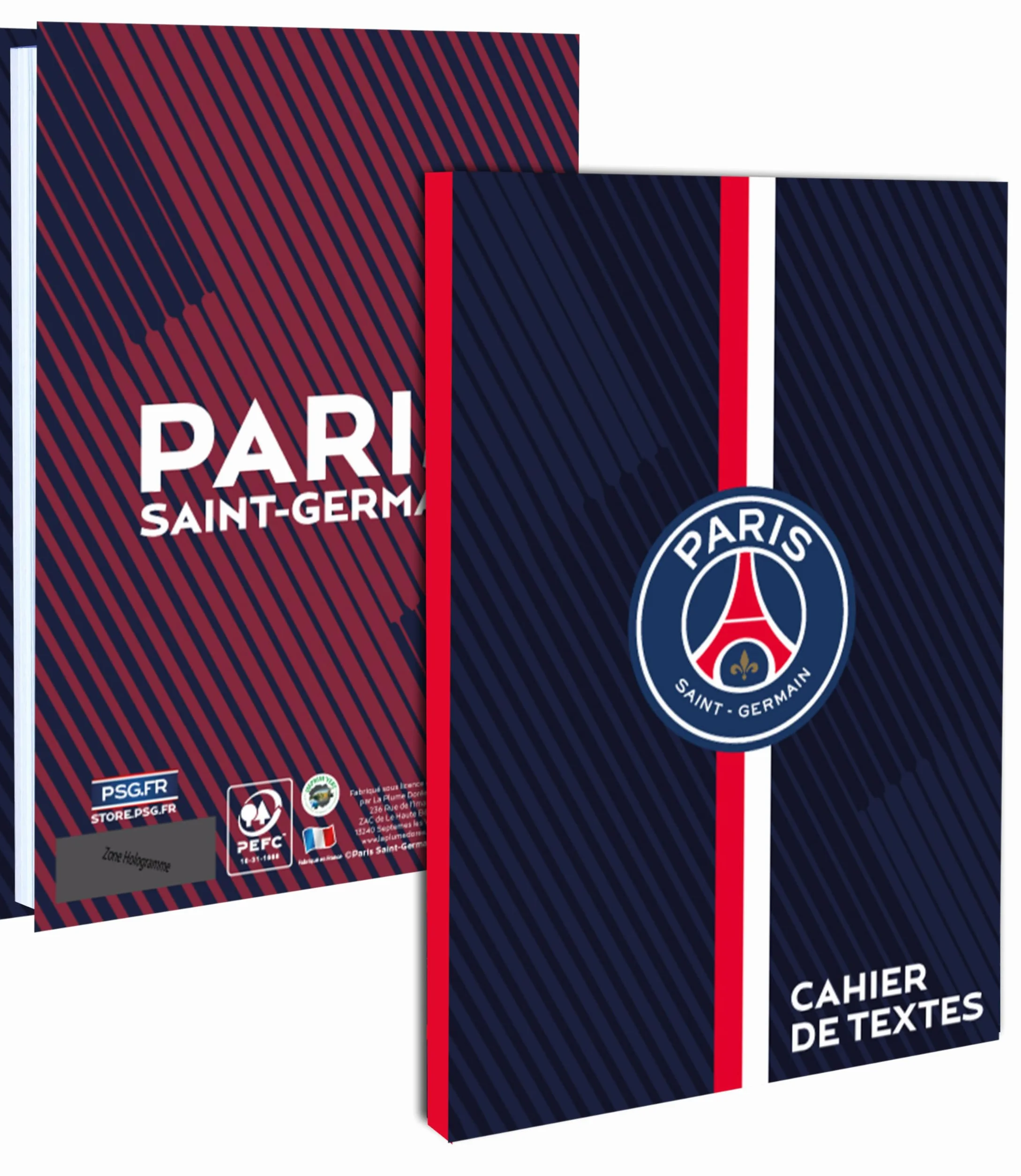 Paris Saint-Germain Cahier de Texte PSG Officiel