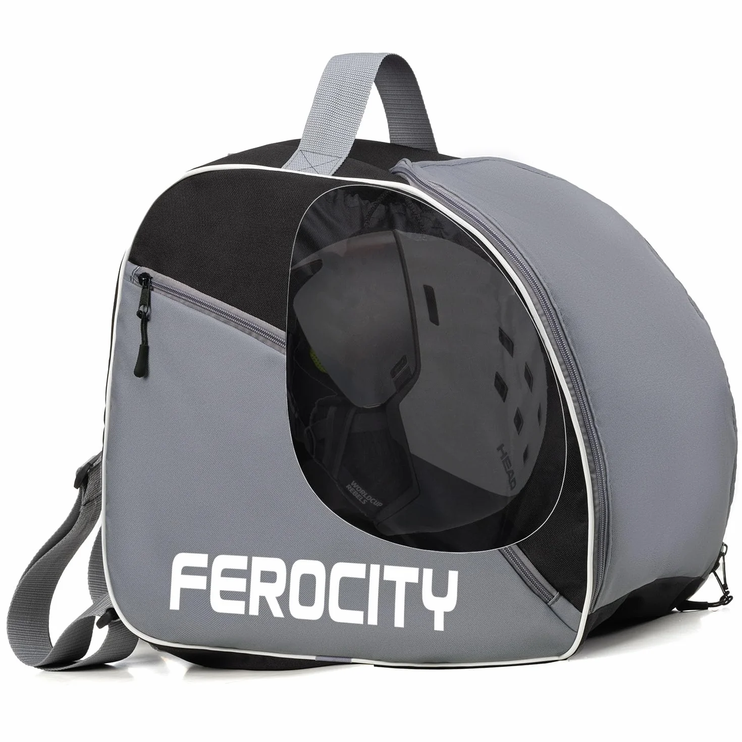 Ferocity 053 Ensemble sac de ski et sac à chaussures avec poche latérale