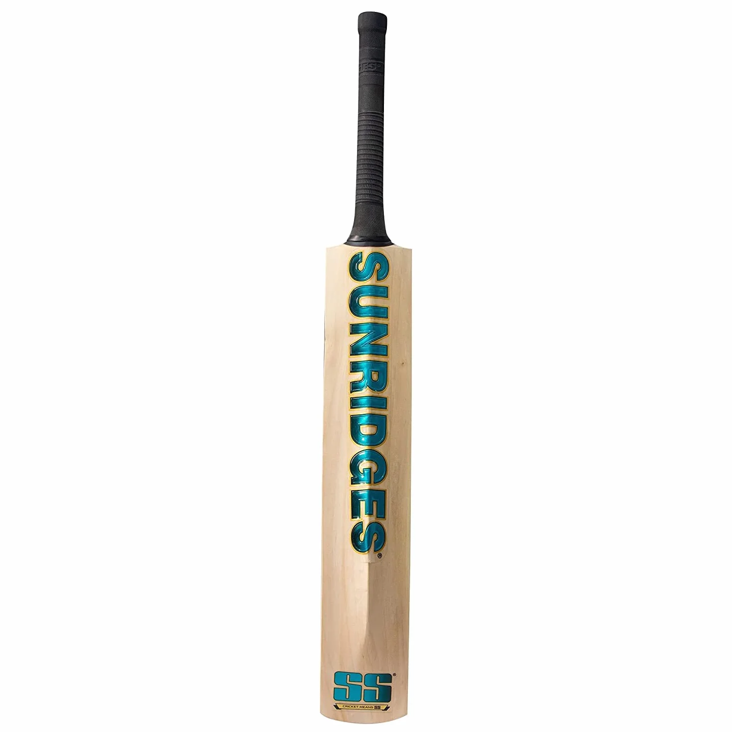 Batte de Cricket Vintage Jumbo Beige Poignée Courte