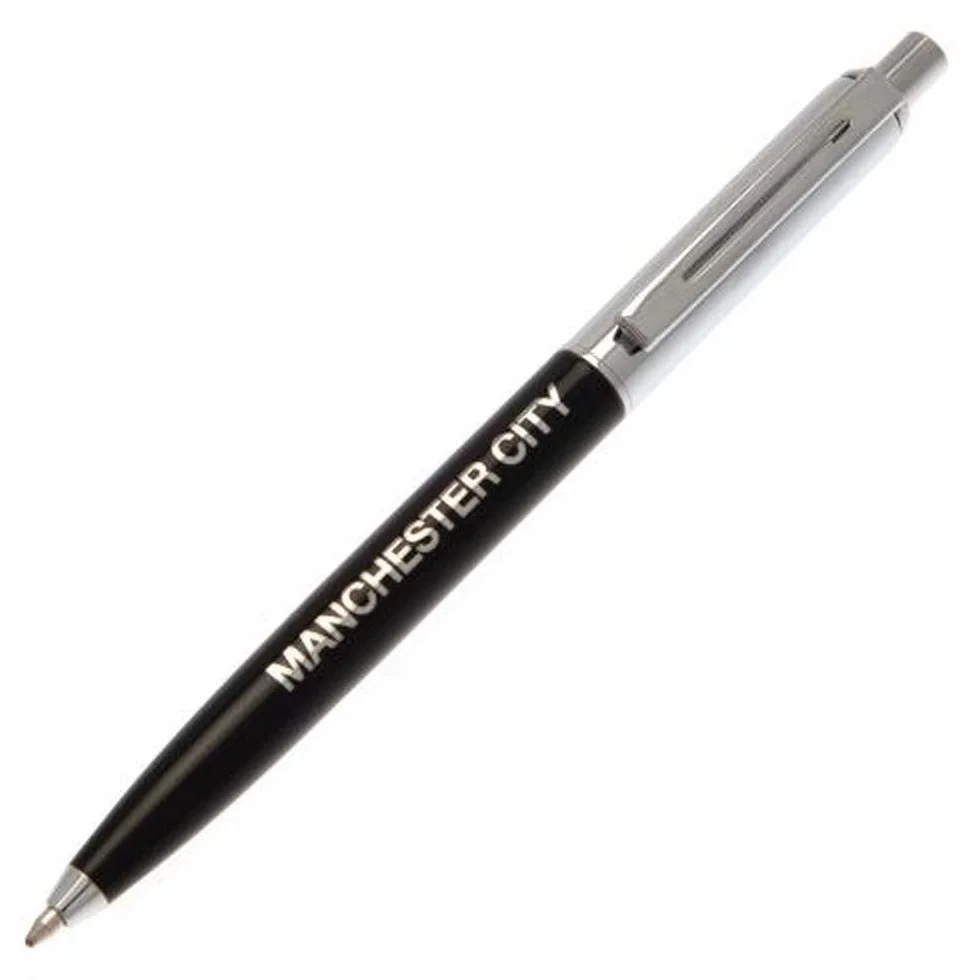 Manchester City FC Ensemble stylo et porte-clés