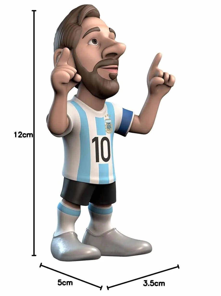 MINIX Football Stars #173 AFA Argentine Messi 10 Figurine à Collectionner 12 cm