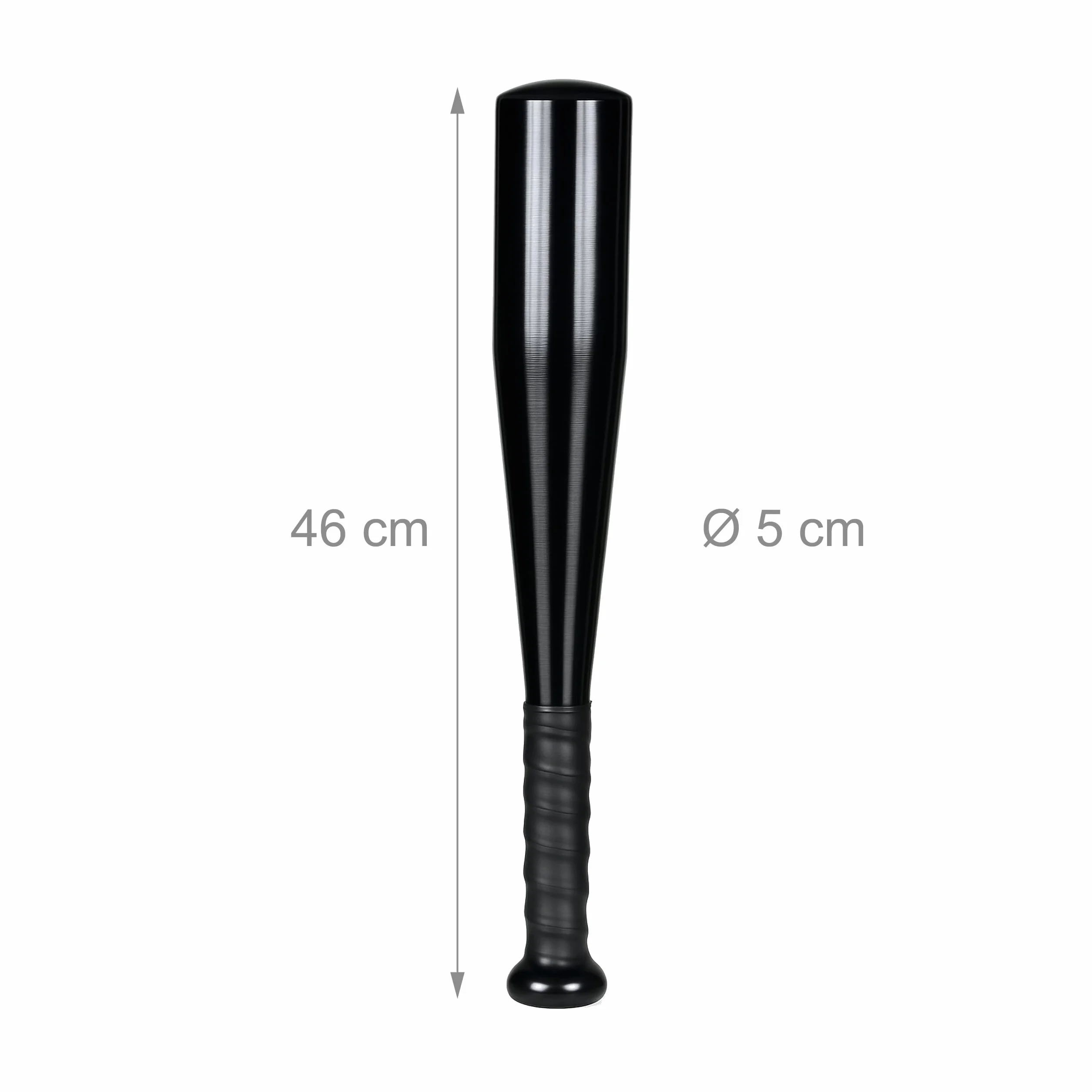 Relaxdays Batte de Baseball Aluminium Plastique 18"