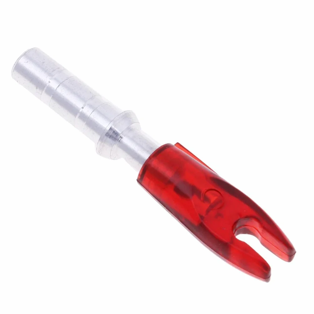 Encoches de Précision en Plastique pour Arbre de Flèche ID 4.2mm - 12 Pièces