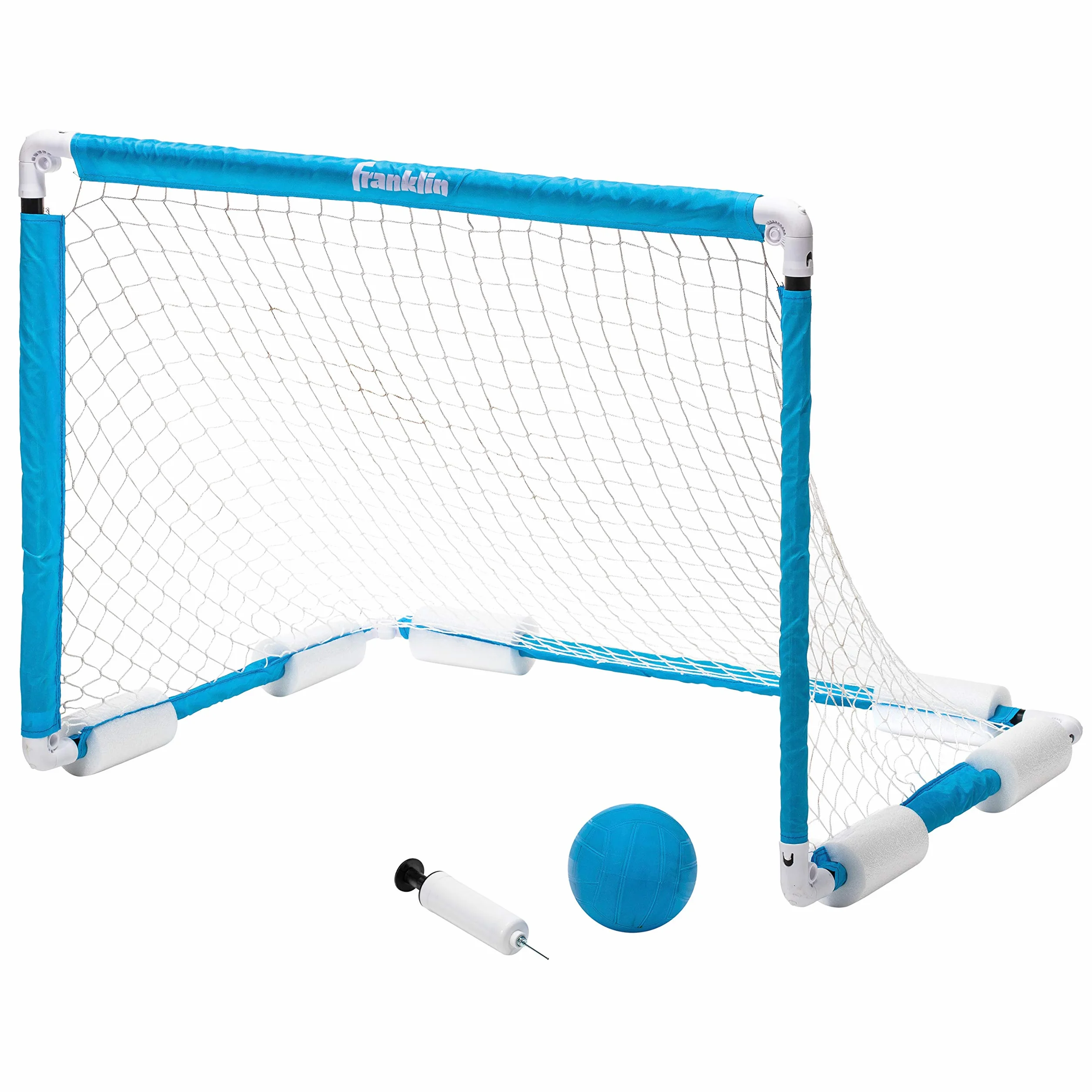 Franklin Sports Water Polo Goal Floating 40" x 30" Pool Goal with Ball