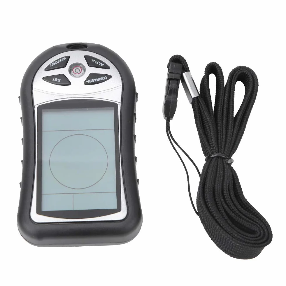 Altimètre électronique 8 en 1 Multifonctionnel Thermomètre Boussole GPS Baromètre Prévision Météo avec Rétroéclairage LED pour Randonnée
