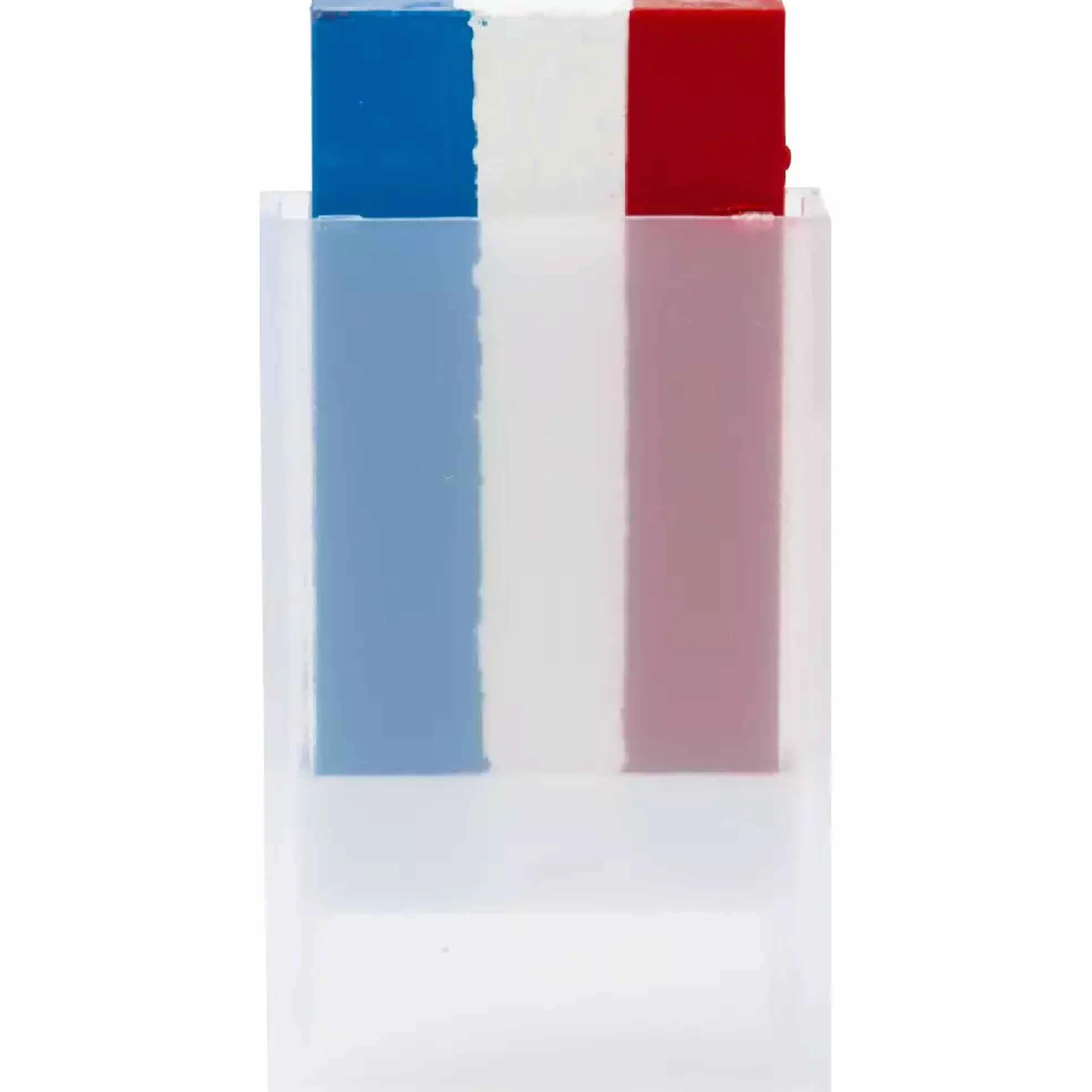 THE REPLICANT Stick Maquillage France Bleu Blanc Rouge Peinture Faciale Supporter Tricolore 4,5 x 3 x 1 cm