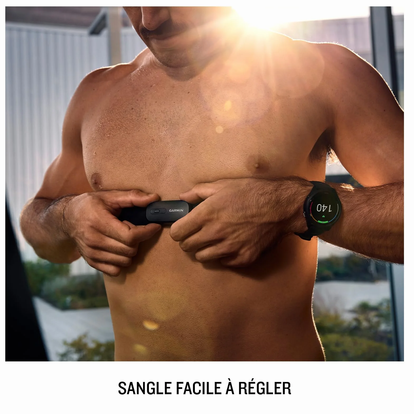 Garmin HRM 200 Moniteur de fréquence Cardiaque Taille M-XL