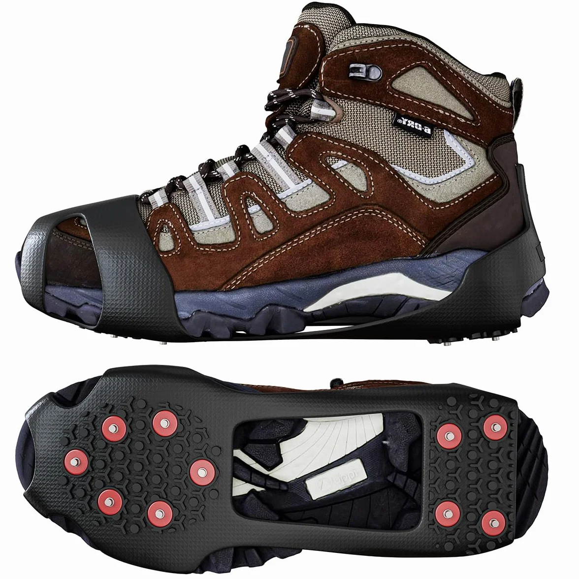 Crampons GT20 Antiglisse Hiver Randonnée Pêche Marche