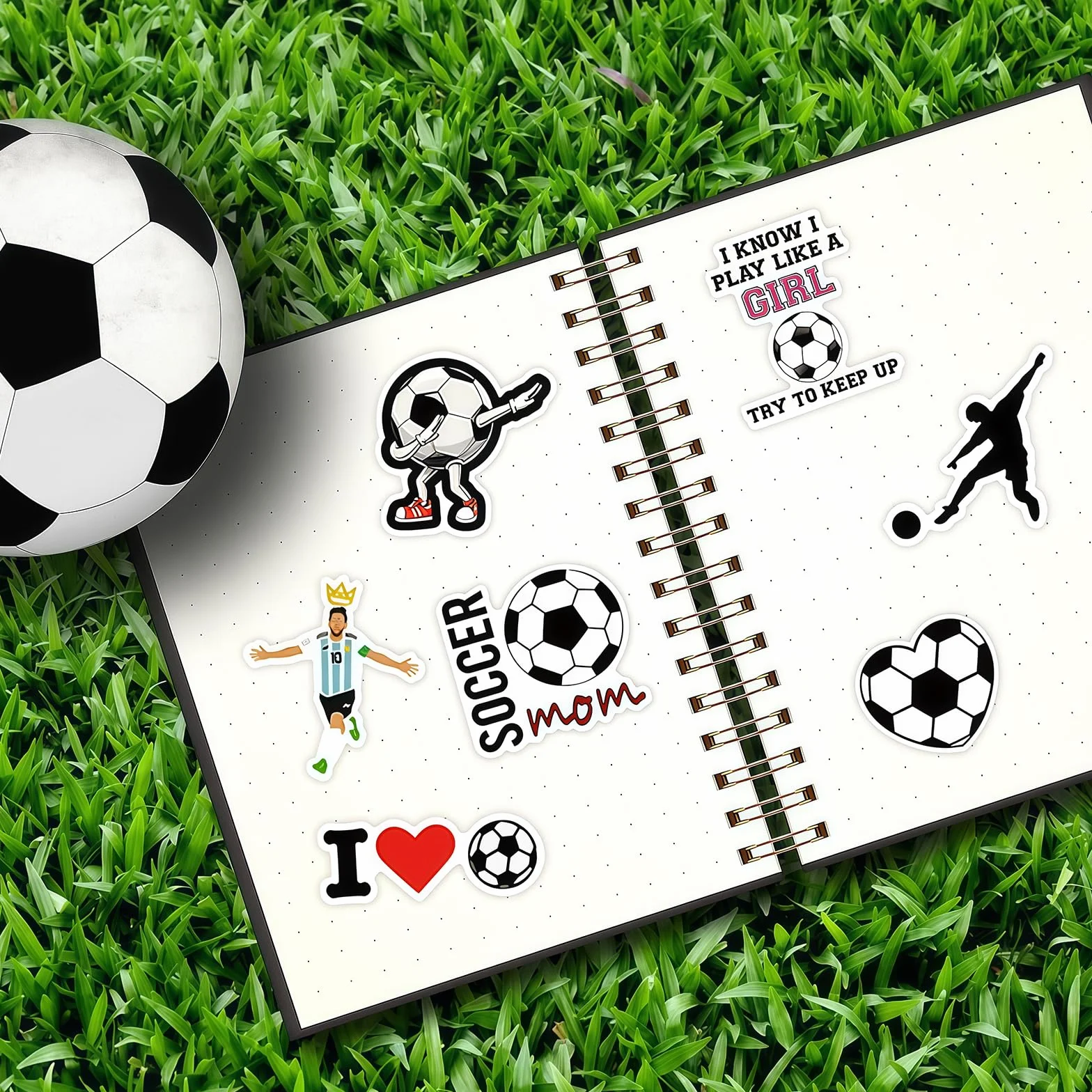 Sticker Kinder Bundesliga 25/26 Autocollants Football 100 pièces Vinyl Imperméables