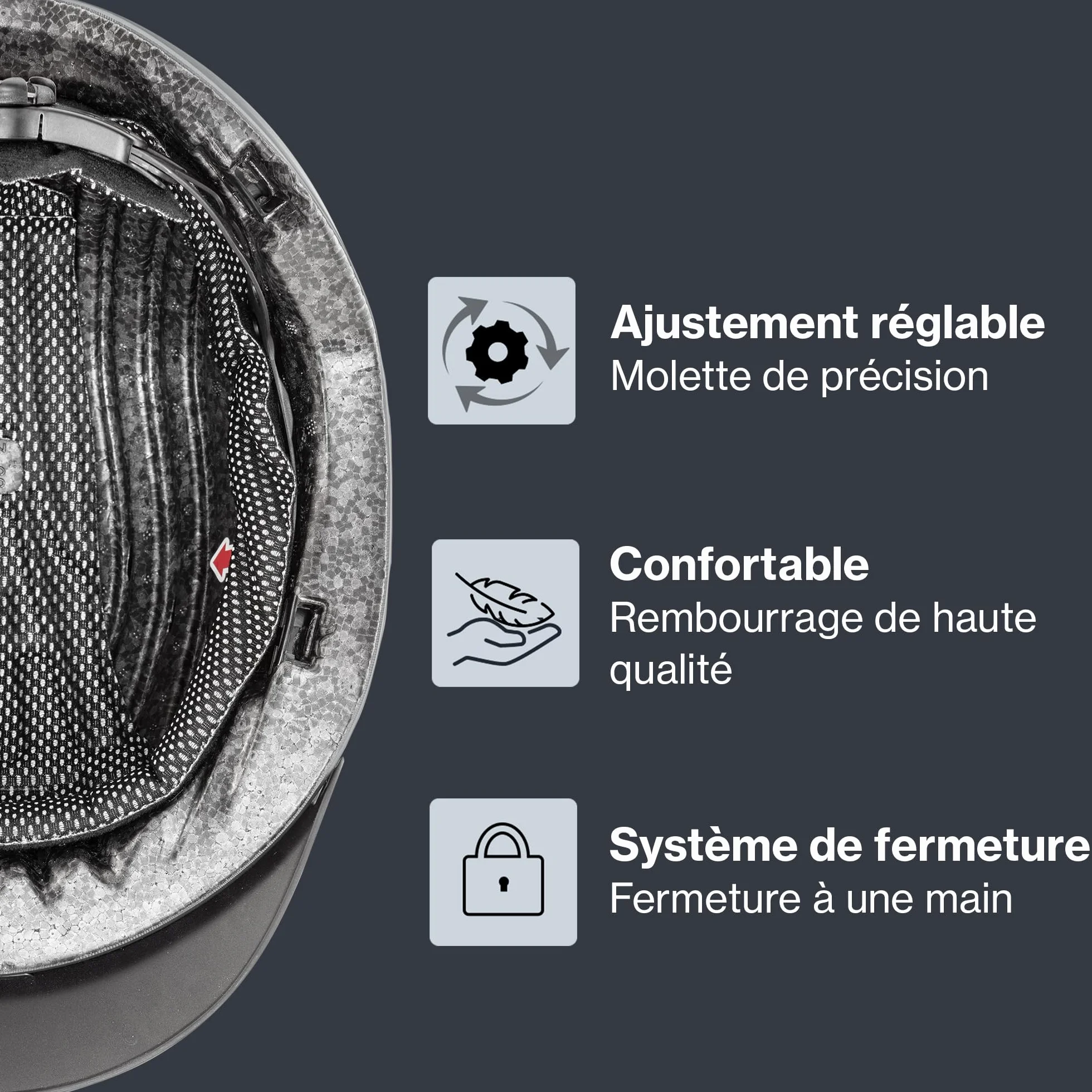 uvex exxential III Casque d'équitation léger Ajustement Individuel