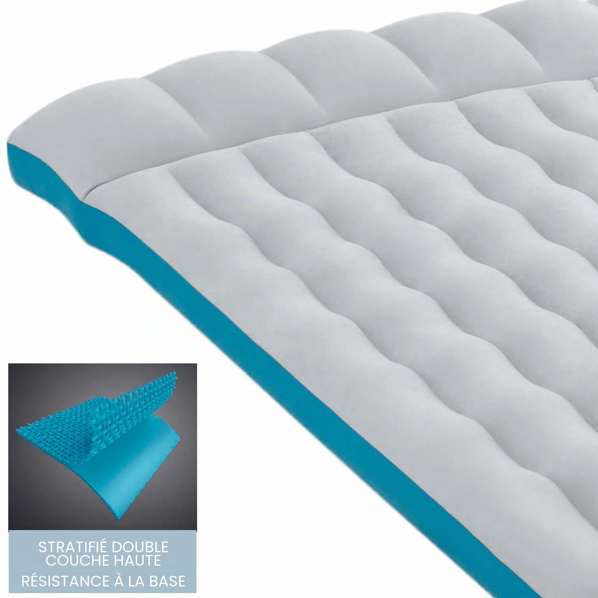 INTEX Matelas gonflable camping 2-pers. 193x127x24cm