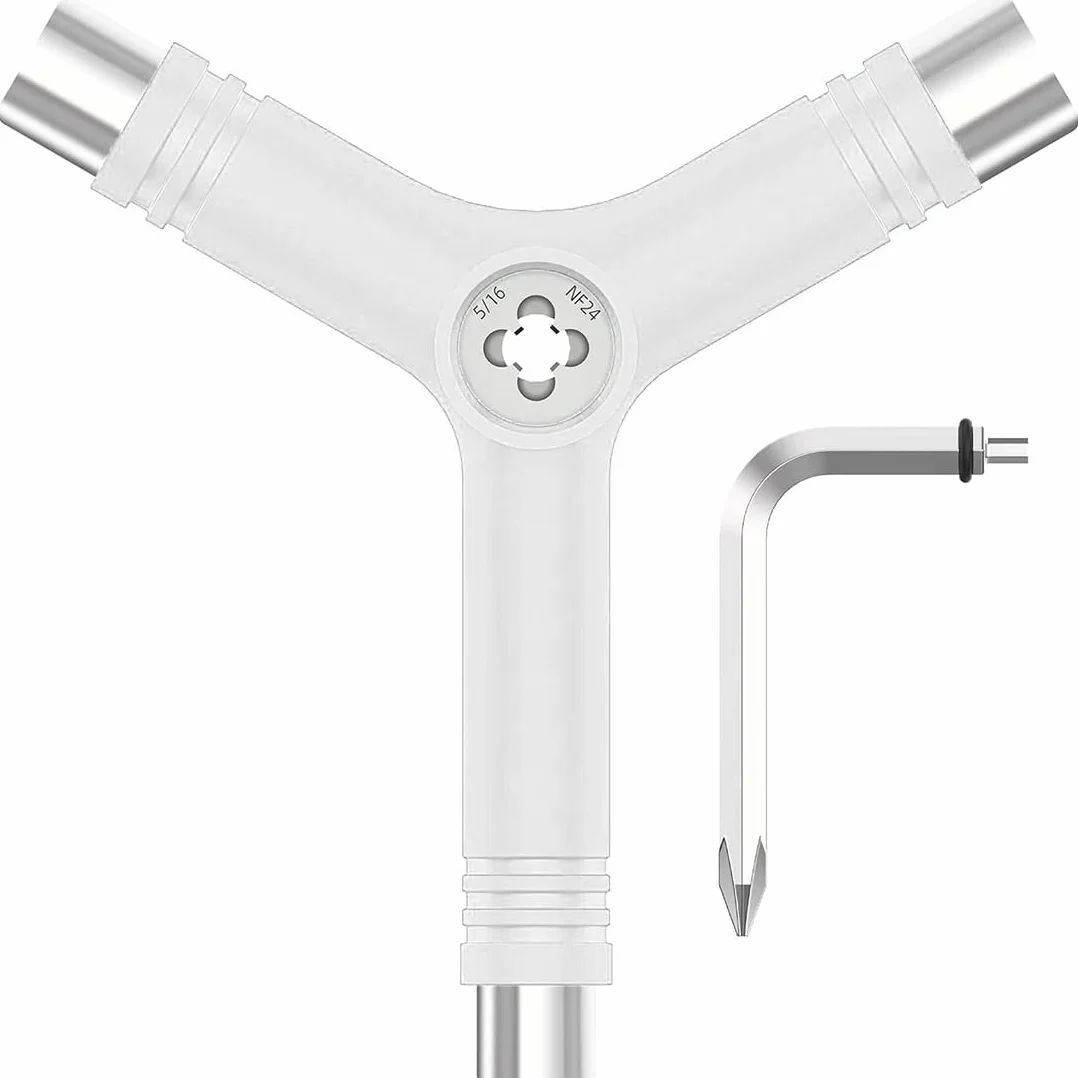 Skate Tool Skateboard Wrench Y Tool Pocket Wrench for Longboard Wheels