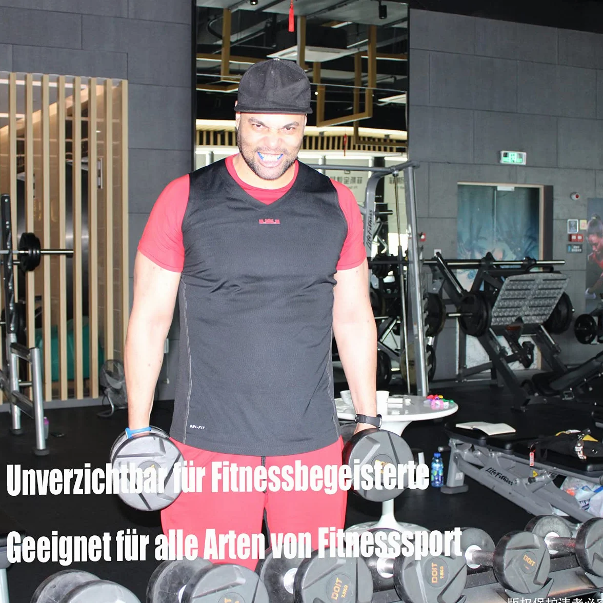 Protège-dents Powerlifting pour Sport et Fitness, Haltérophilie, Mâchoire Inférieure Transparent (1 Pièce)