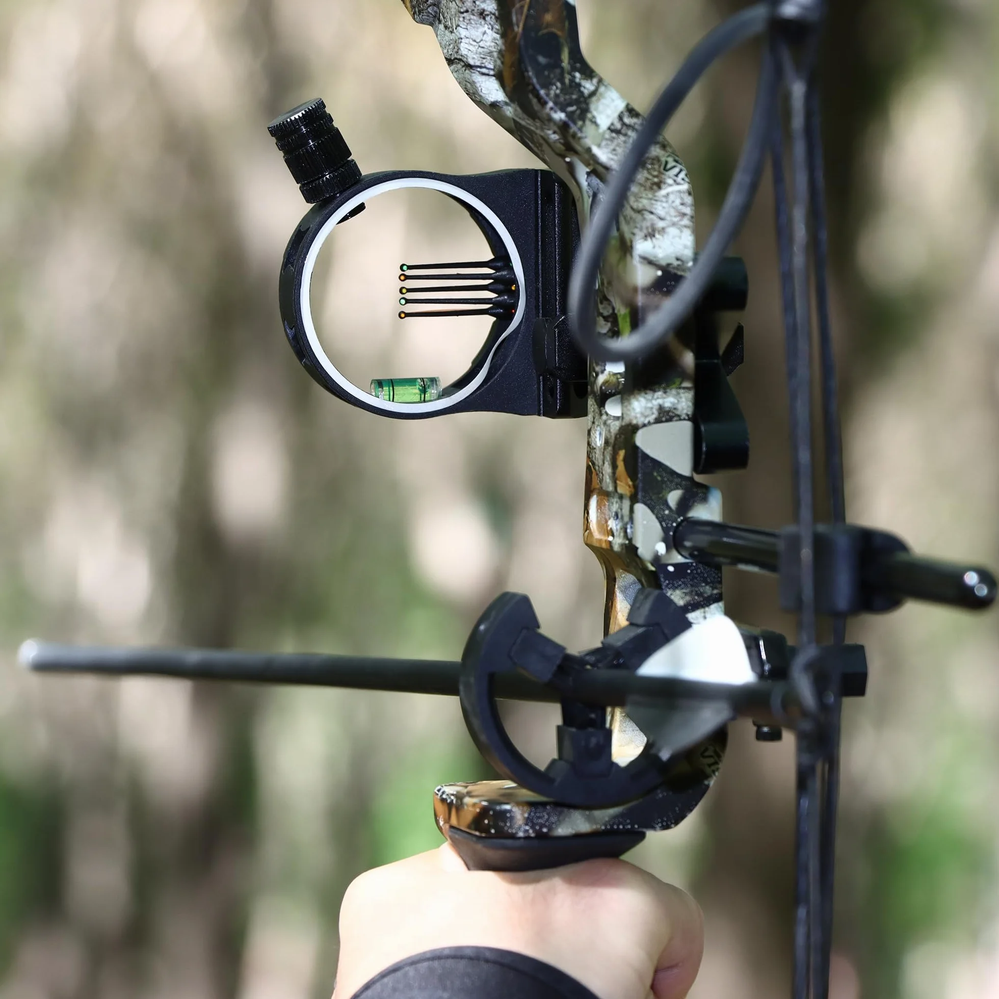 Kit Arc à Poulies Compound Réglable 30-40 Livres 310 FPS Chasse Adultes