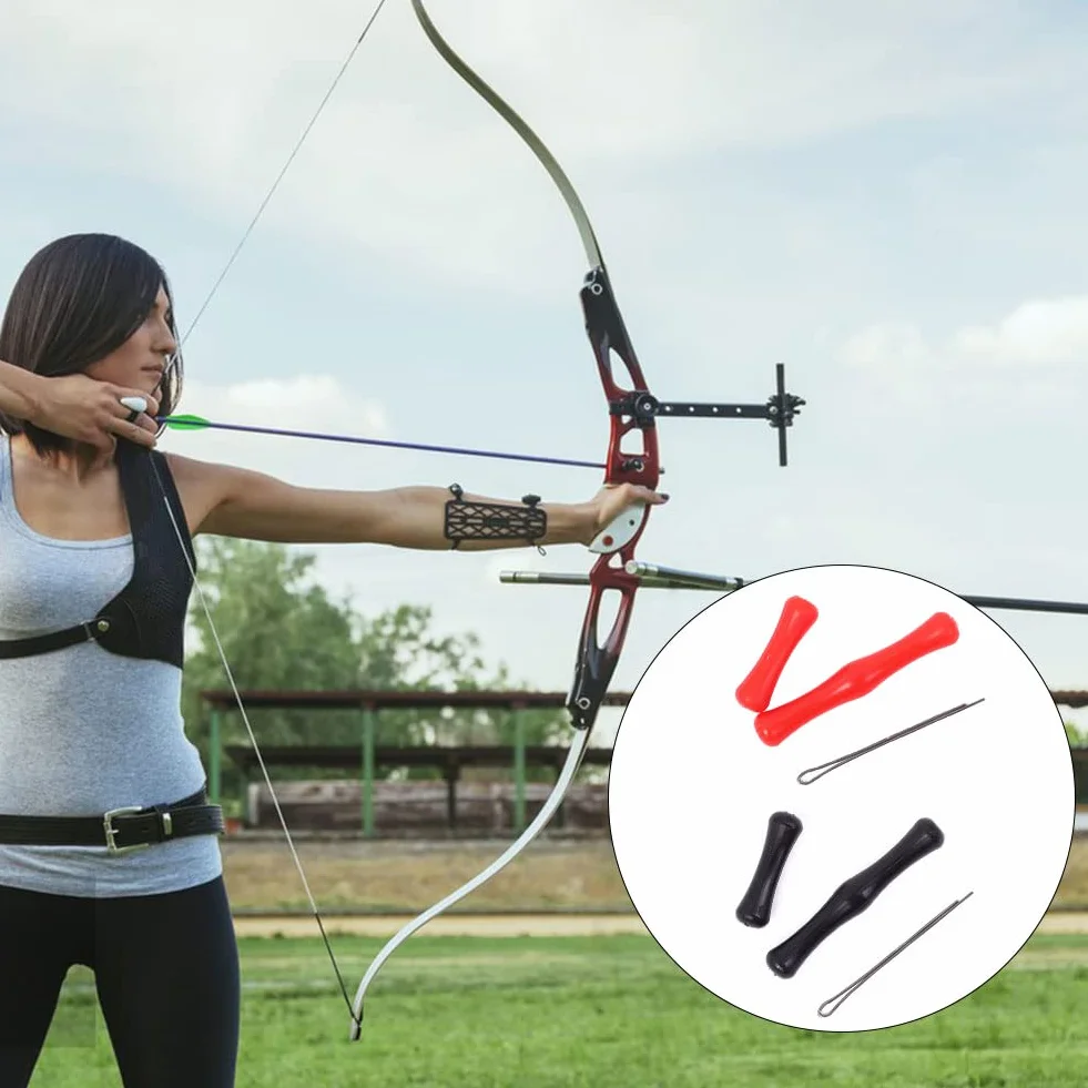 Protège-Doigts Tir à l'Arc en Silicone pour Chasse Protection Doigts