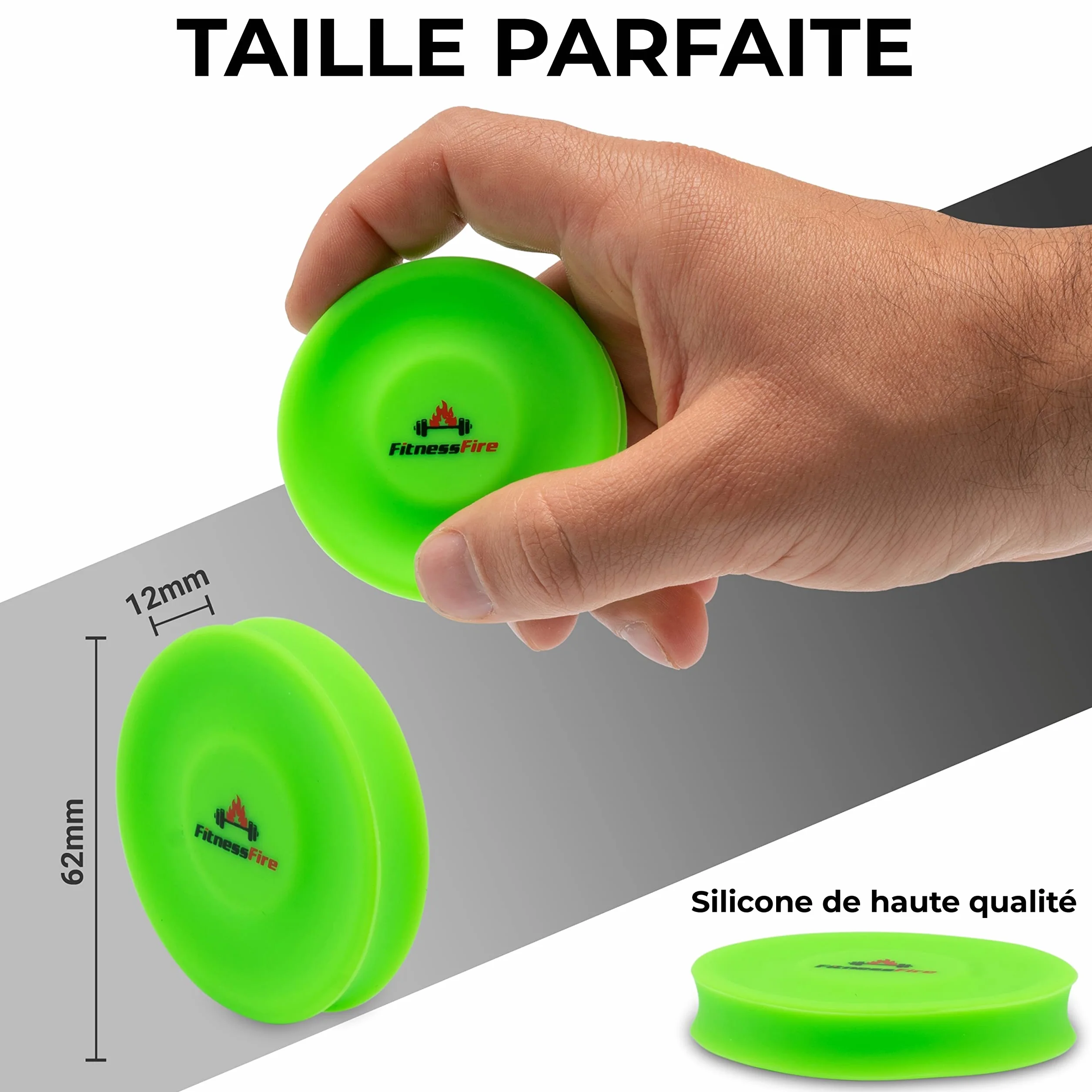 Set de 3 Mini frisbees - Le Petit Disque de Frisbee Vole à Plus de 60 mètres - Alternative au Frisbee Ordinaire