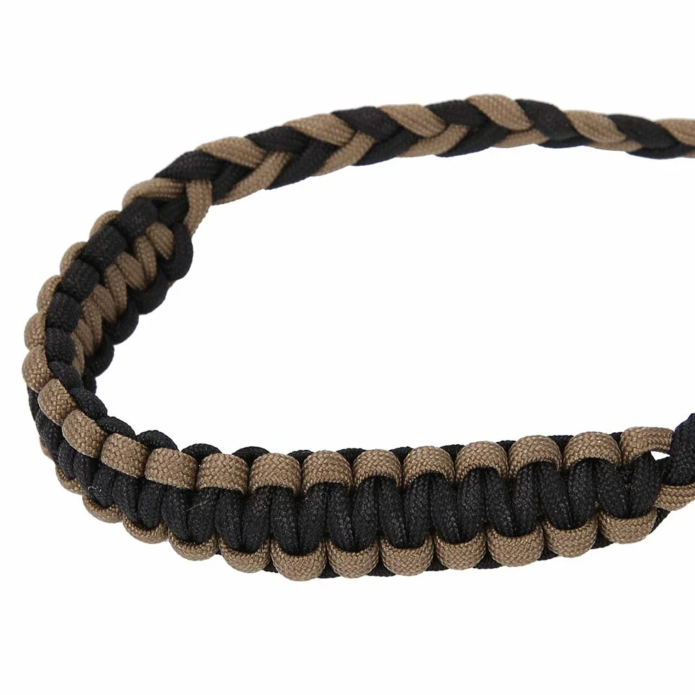 Sangle de Poignet pour Arc de Tir à l'Arc, Corde Tressée en Nylon Réglable, Dragonne de Survie pour Chasse et Tir