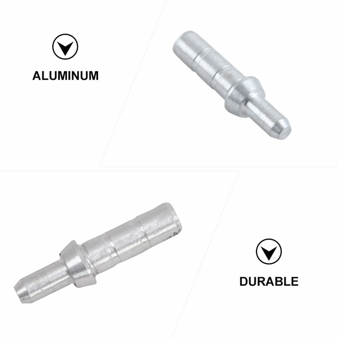 SUPVOX Accessoires De Queue pour Arc À Poulies Raccord En Aluminium