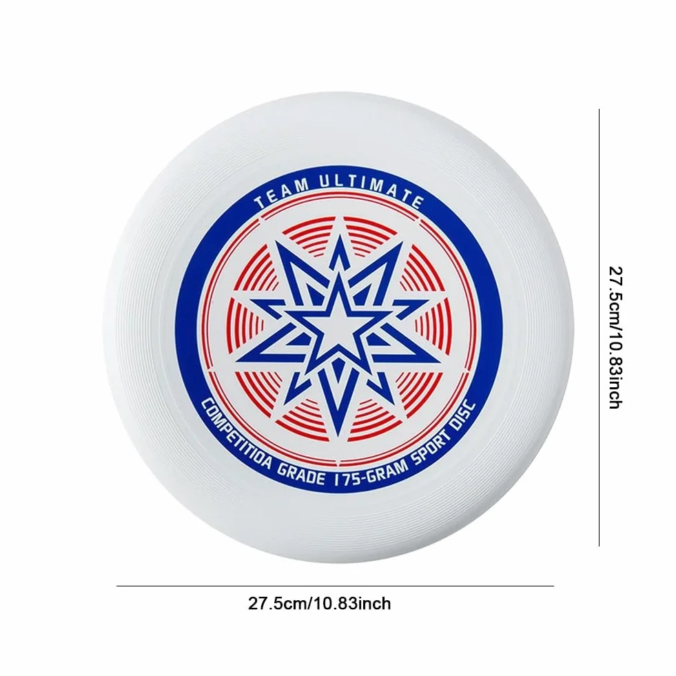 Frisbee de compétition Ultimate, disque de lancer professionnel rotatif