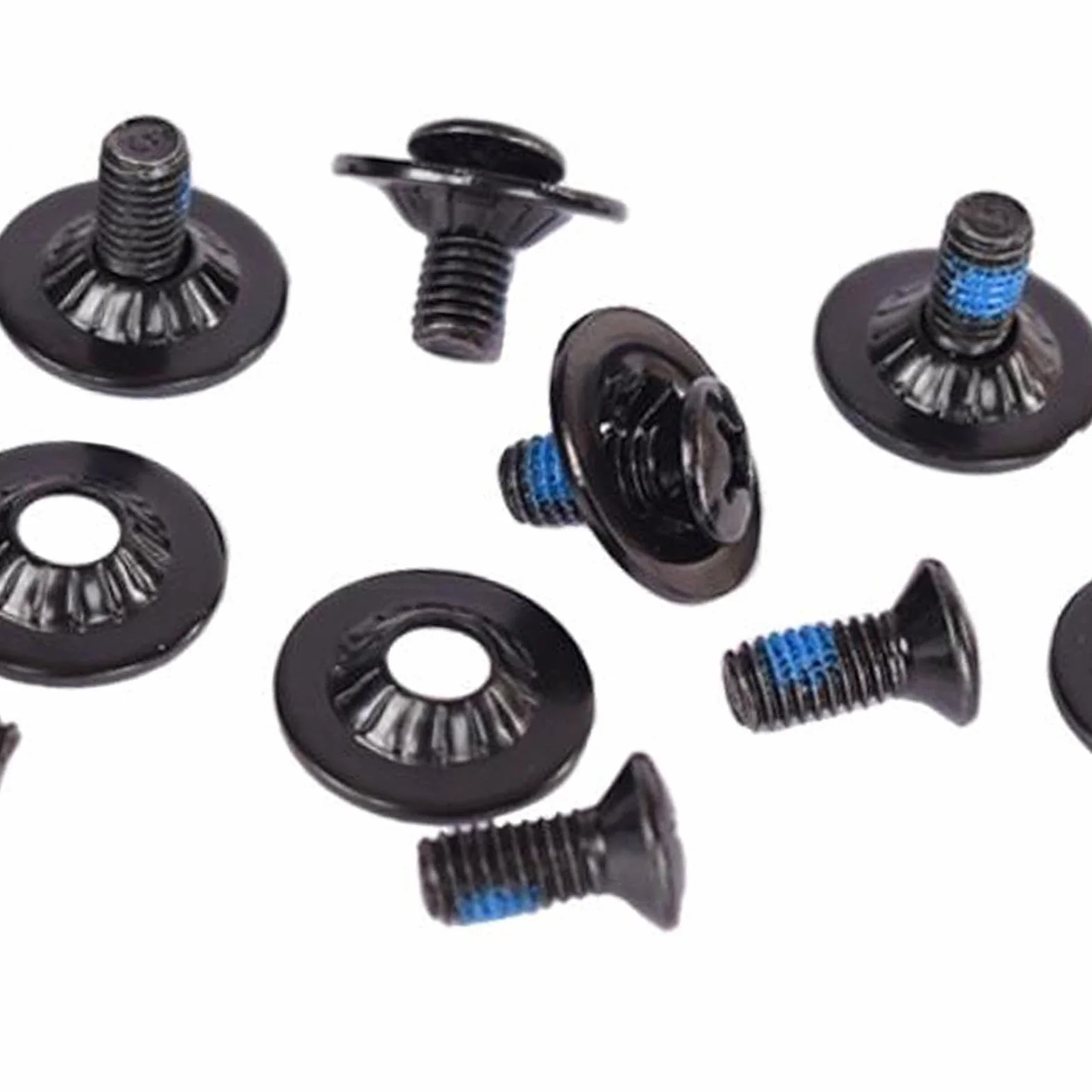 Kit de Vis de Fixation de Snowboard en Acier Inoxydable avec Rondelles Antidérapantes