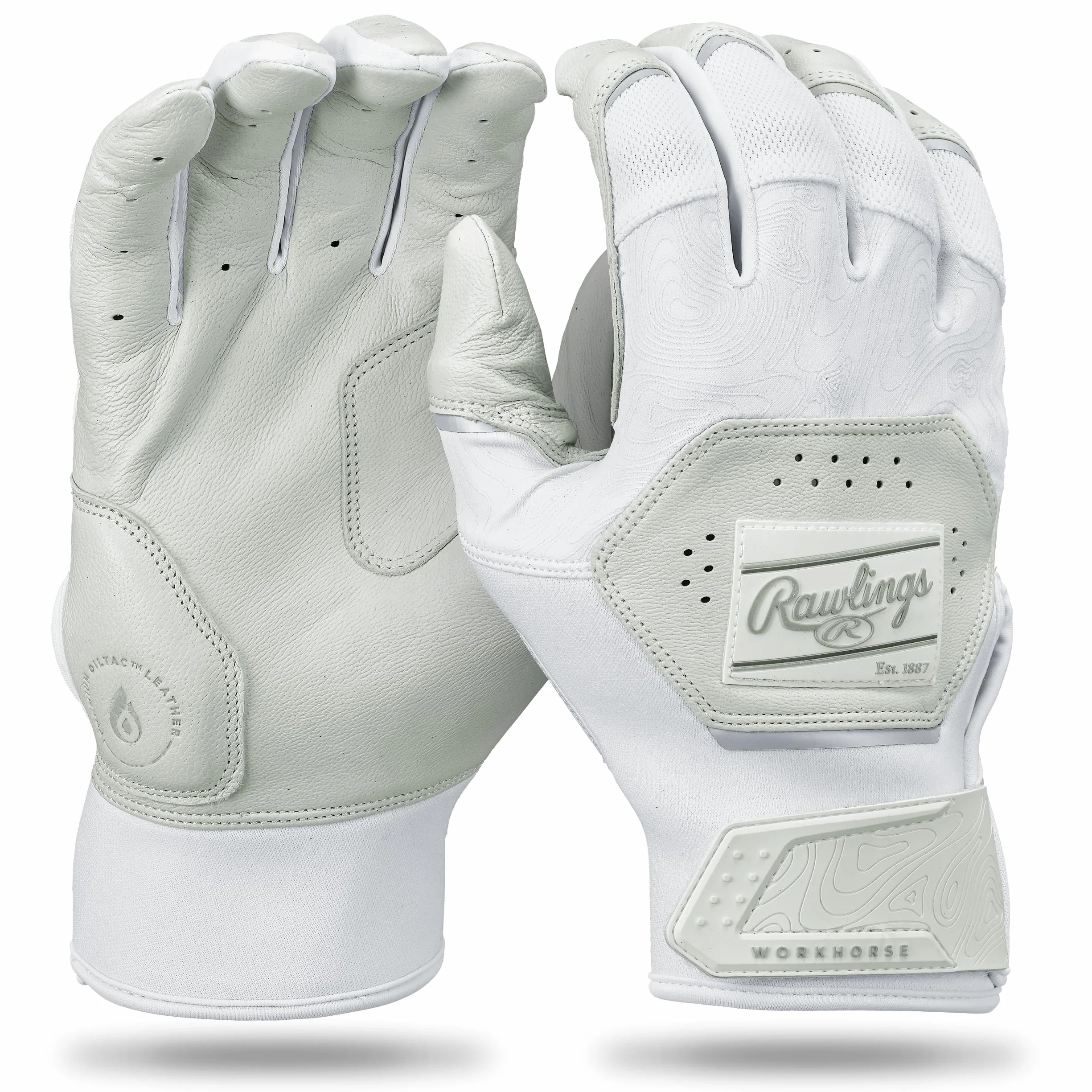 Rawlings Gants de Batteur de Baseball Workhorse Tailles Adultes Plusieurs Couleurs