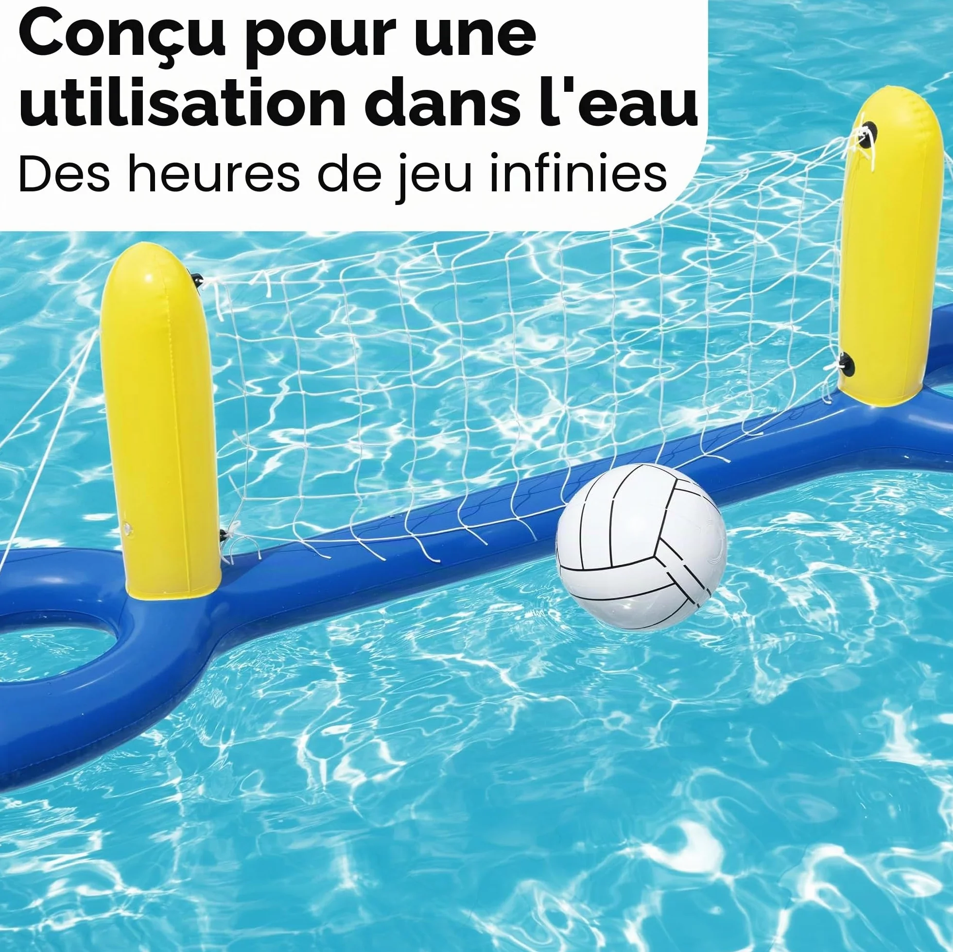 Bestway 8' x 25" Volleyball Set 2.44m x 64cm