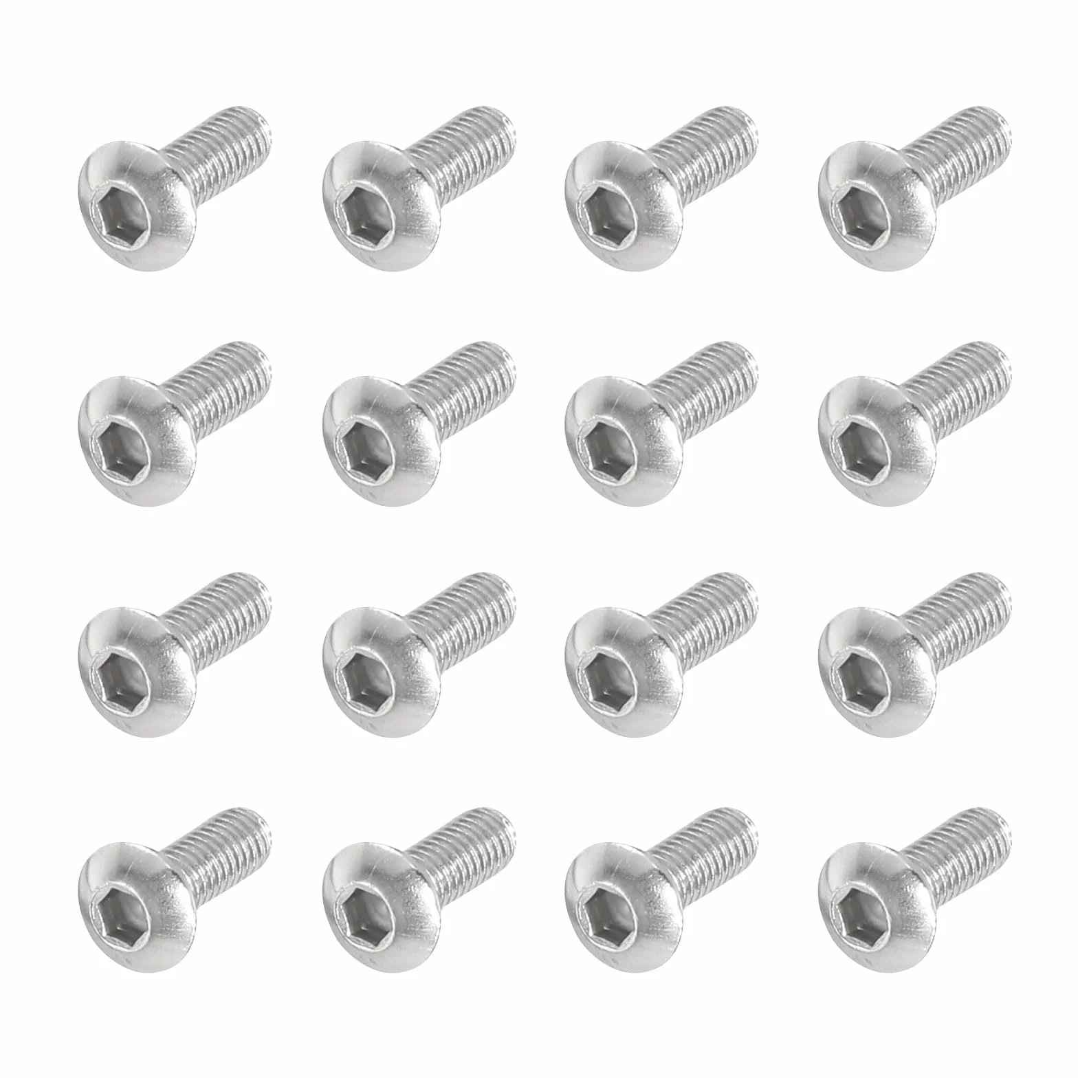 PATIKIL Vis Fixation Trottinette Électrique M365, 18 Pièces Rechange Vis Couvercle Batterie, Argent