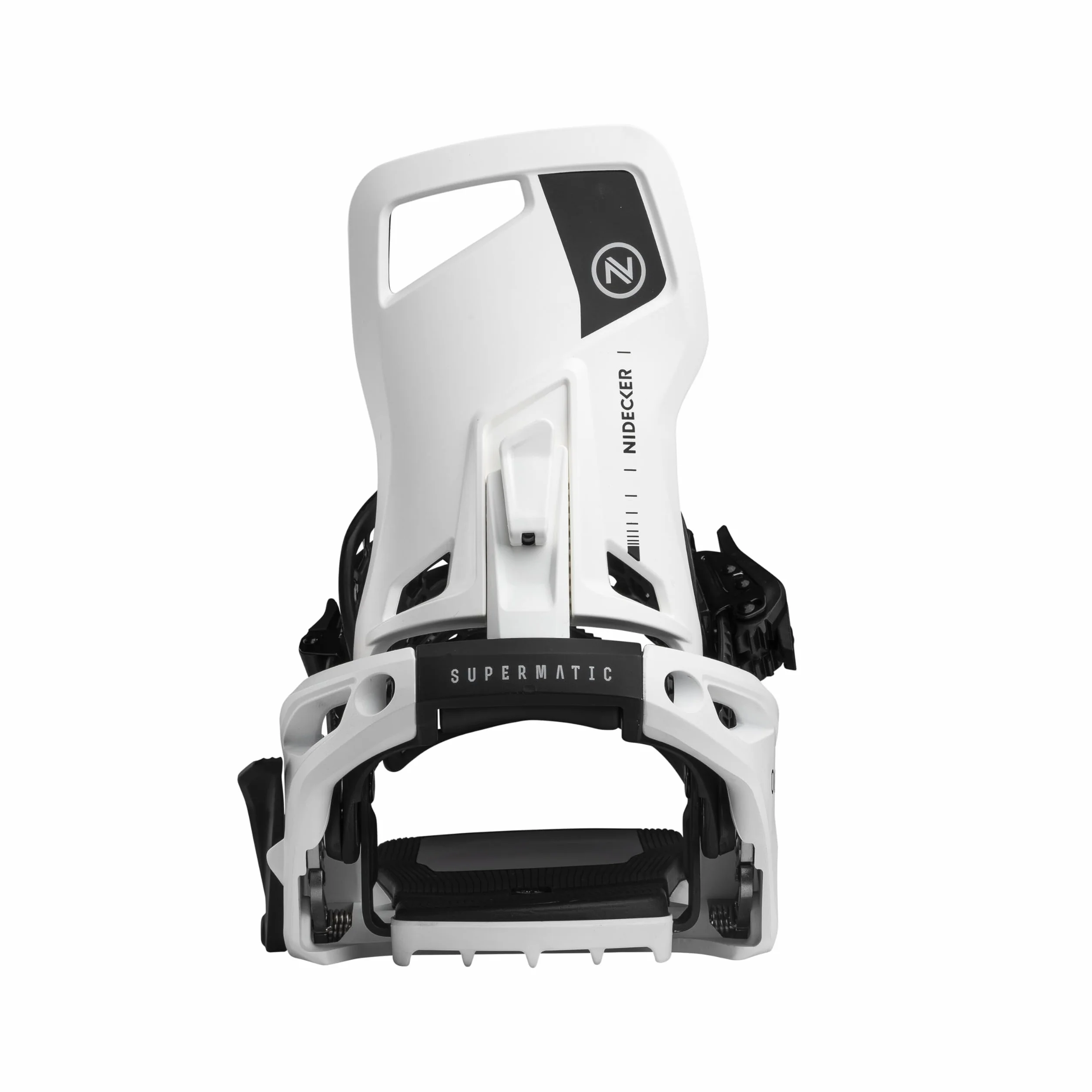 Fixations de Snowboard Nidecker OG Supermatic XL Blanc