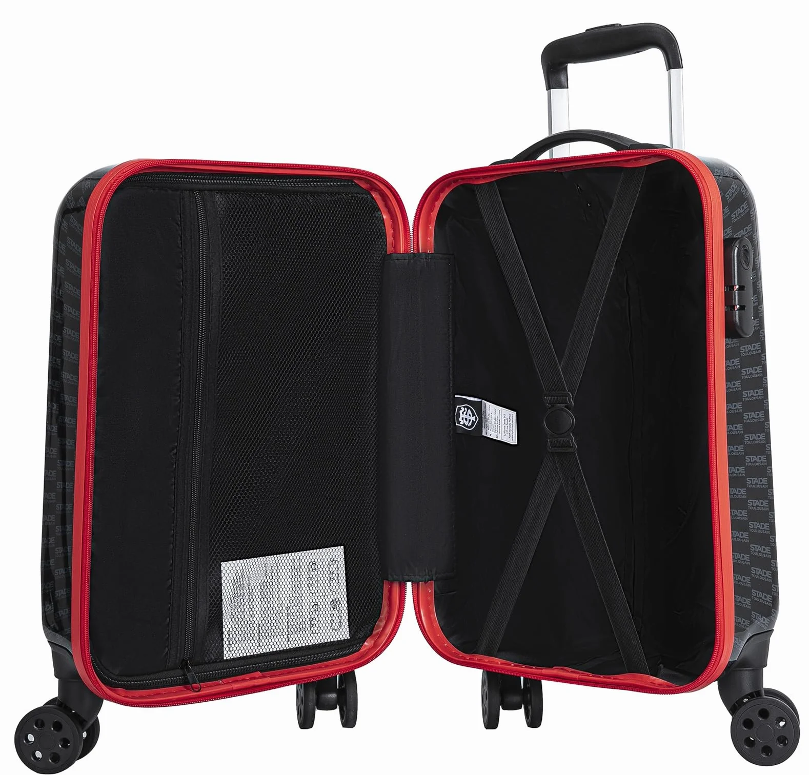 STADE TOULOUSAIN Valise Cabine Toulouse 19 Pouces Collection Officielle Rugby