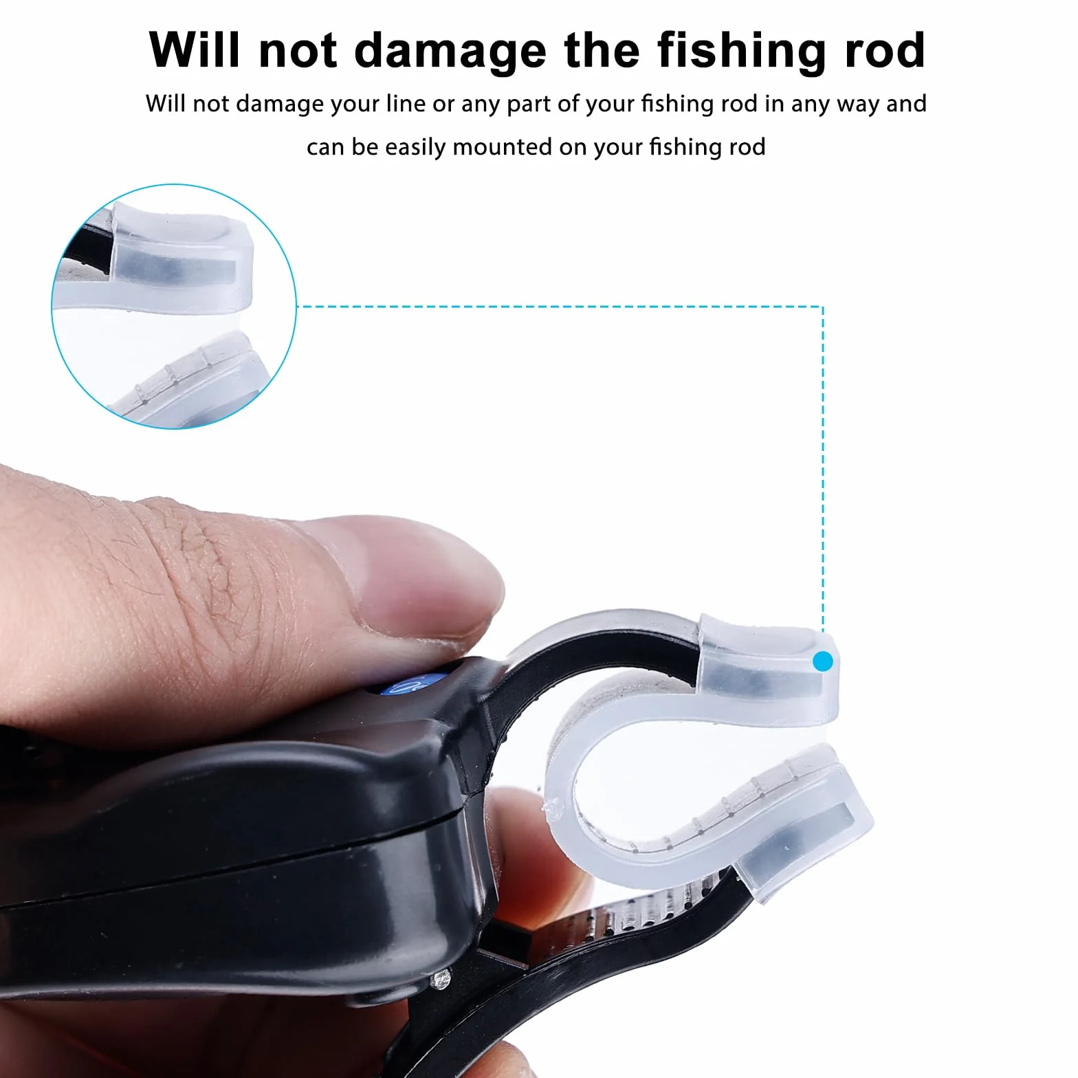 Détecteurs de touche électroniques pour la pêche Lot de 4 avec indicateur LED et vibration sensible