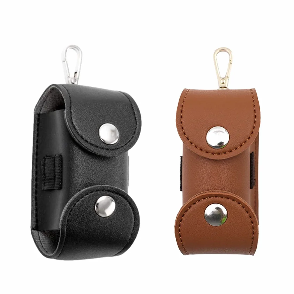 Sac de rangement pour balles de golf en cuir portable