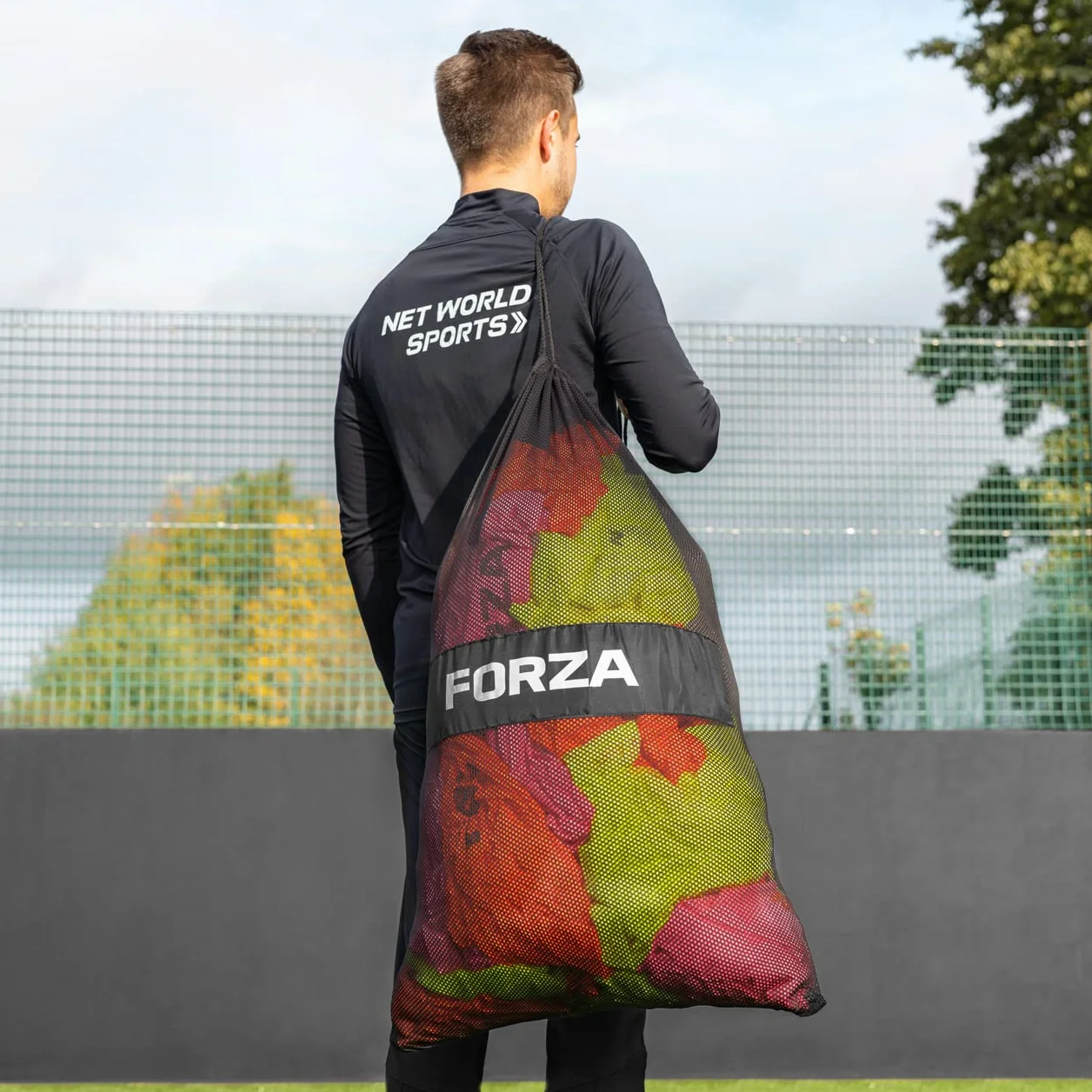 FORZA Sac de Transport pour Chasubles d'Entraînement en Maille Légère