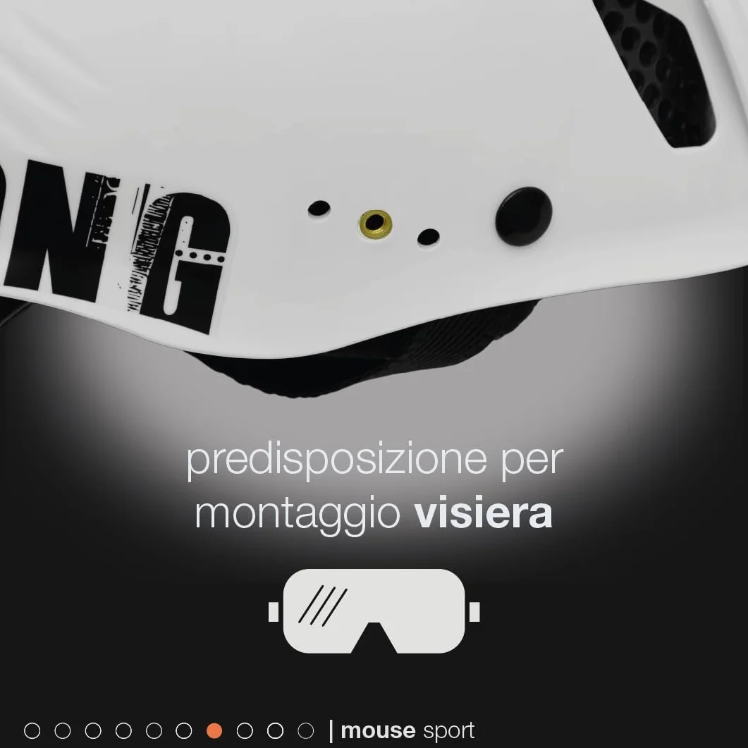Casque léger avec Coque en ABS Noir Universelle 52-63cm